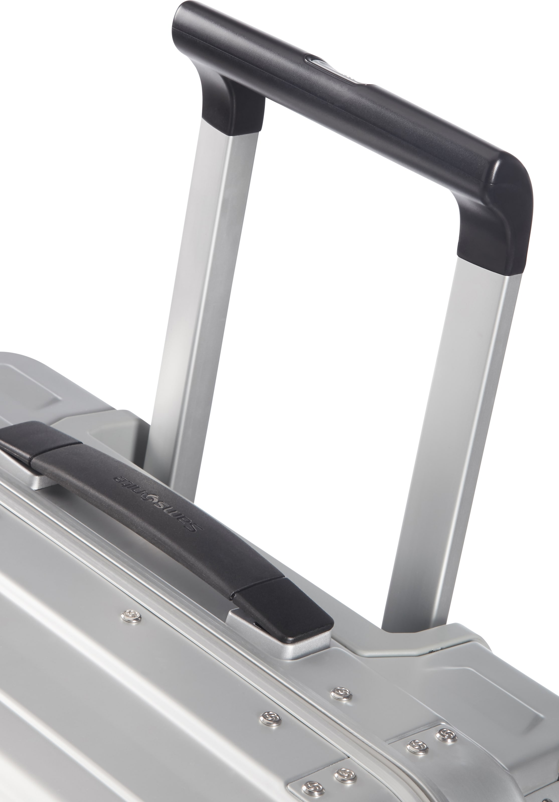 Samsonite Hartschalen-Trolley »LITE-BOX ALU«, 4 Rollen, Hartschalenkoffer Premium-Aluminium Grosser-Koffer TSA-Zahlenschloss