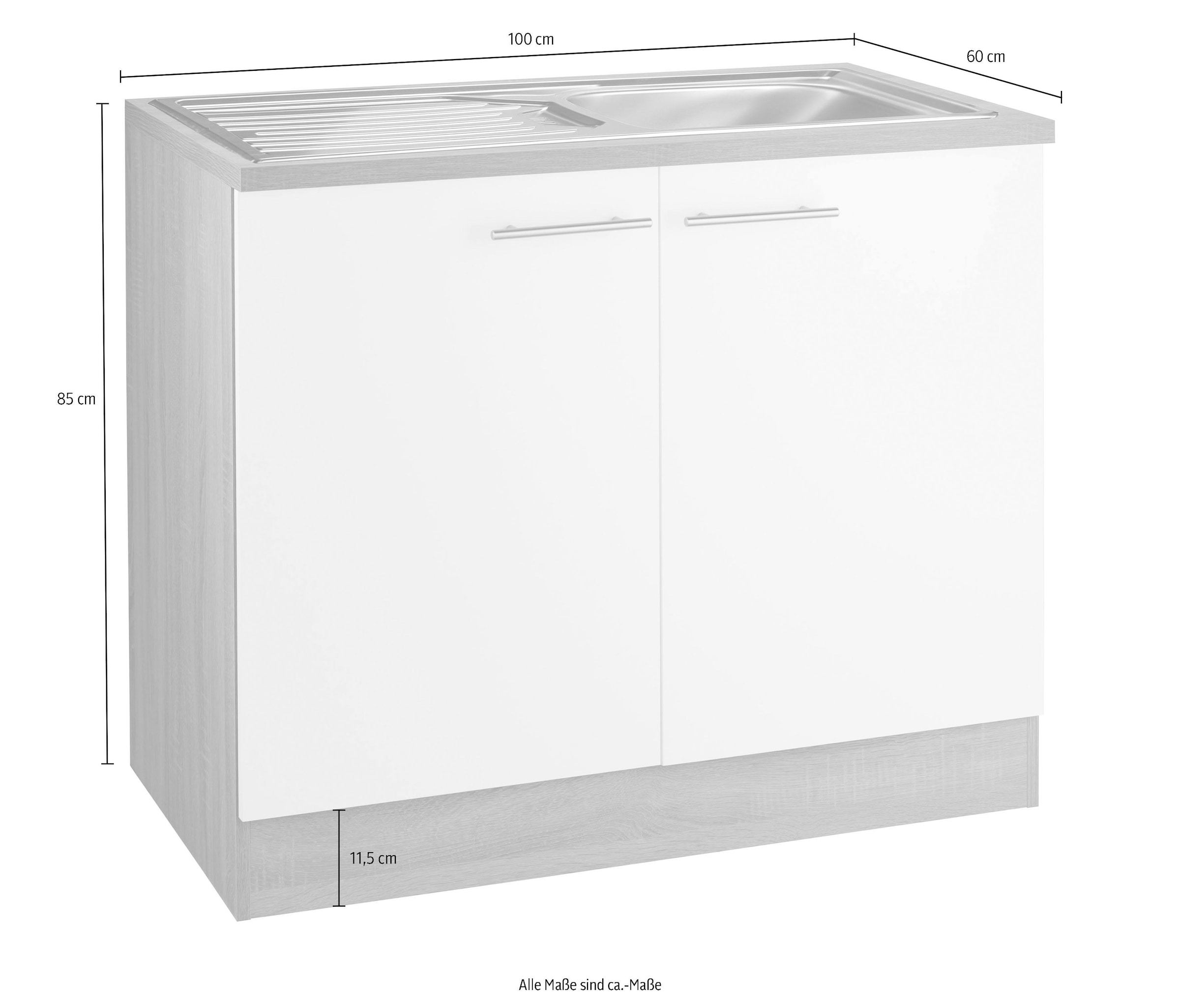 OPTIFIT Spülenschrank »Kalmar«, Breite 100 kaufen online cm Jelmoli-Versand 