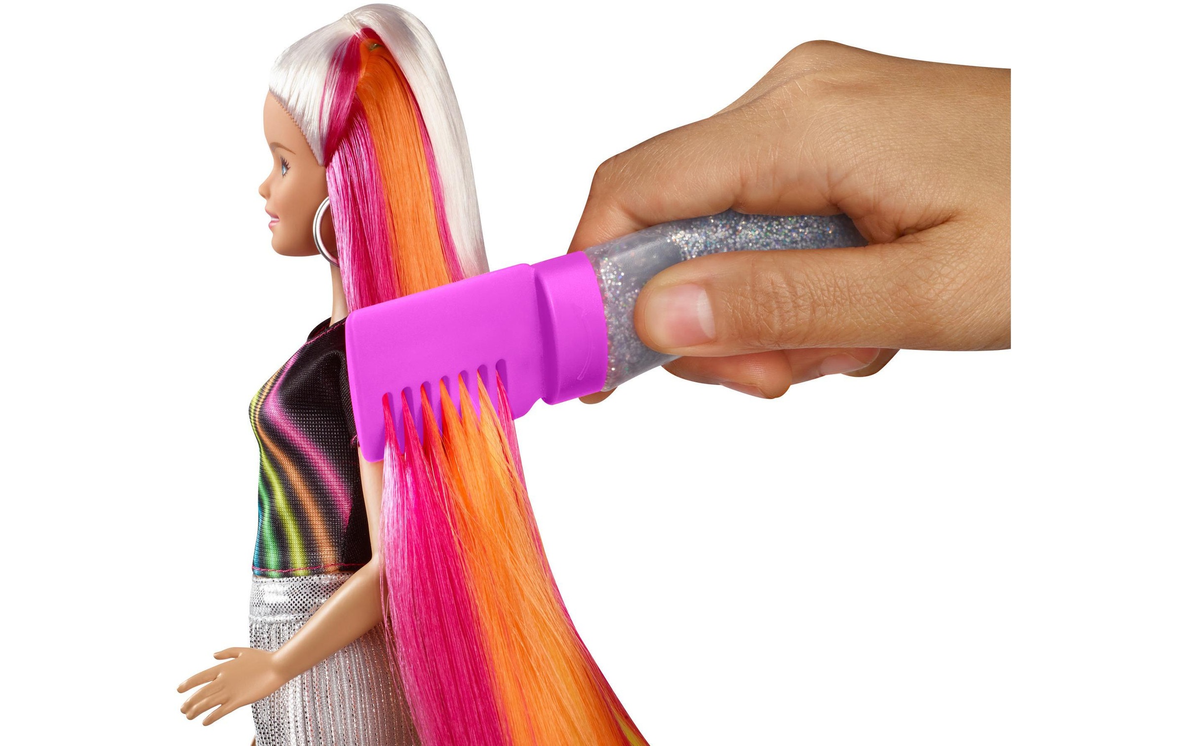 Barbie Spielfigur »Regenbogen-Glitzerhaar«