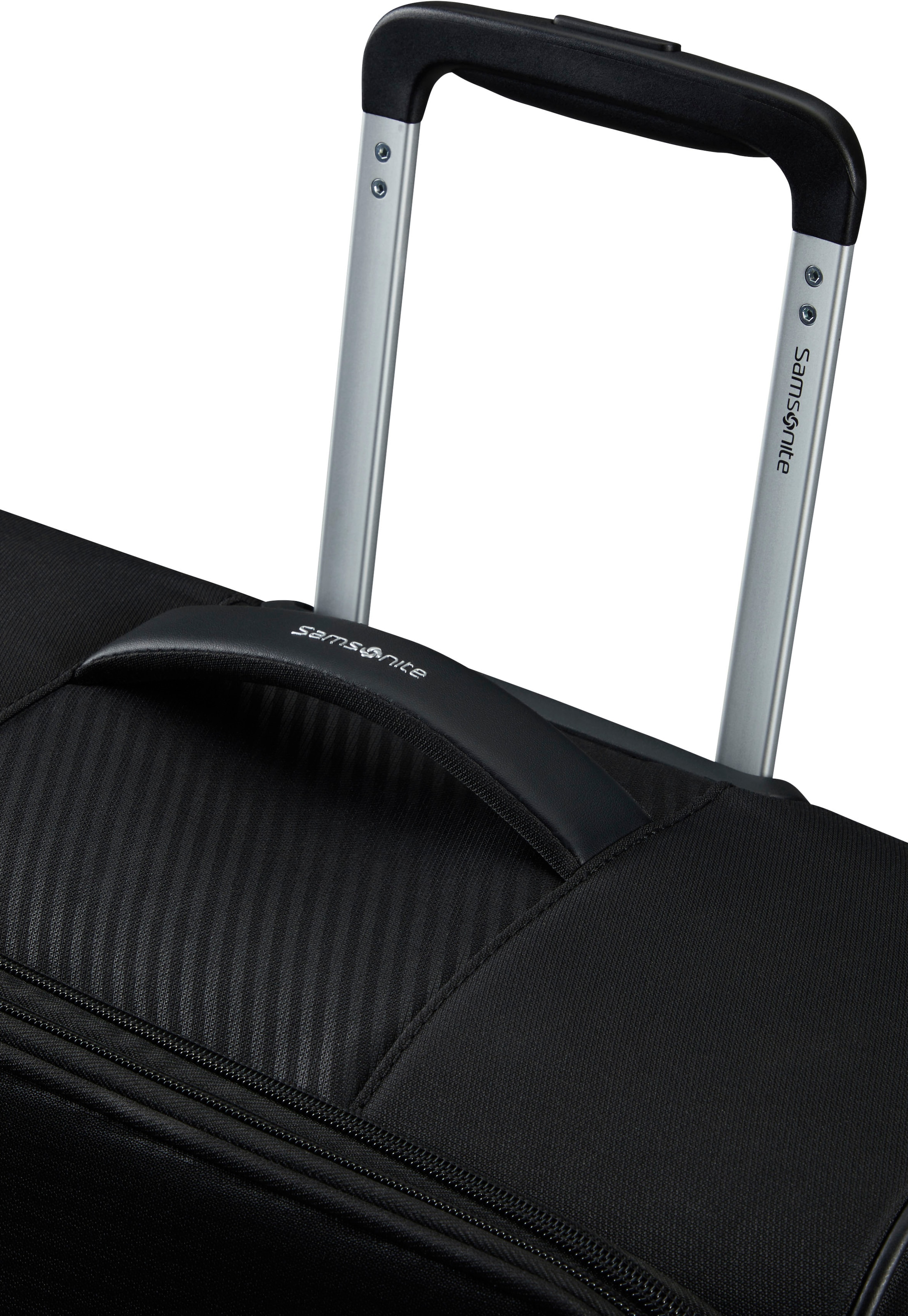 Samsonite Weichgepäck-Trolley »LITEBEAM, verschiedene Grössen und Farben«, 4 Rollen, Reisekoffer Aufgabegepäck Trolley Volumenerweiterung bei M/L