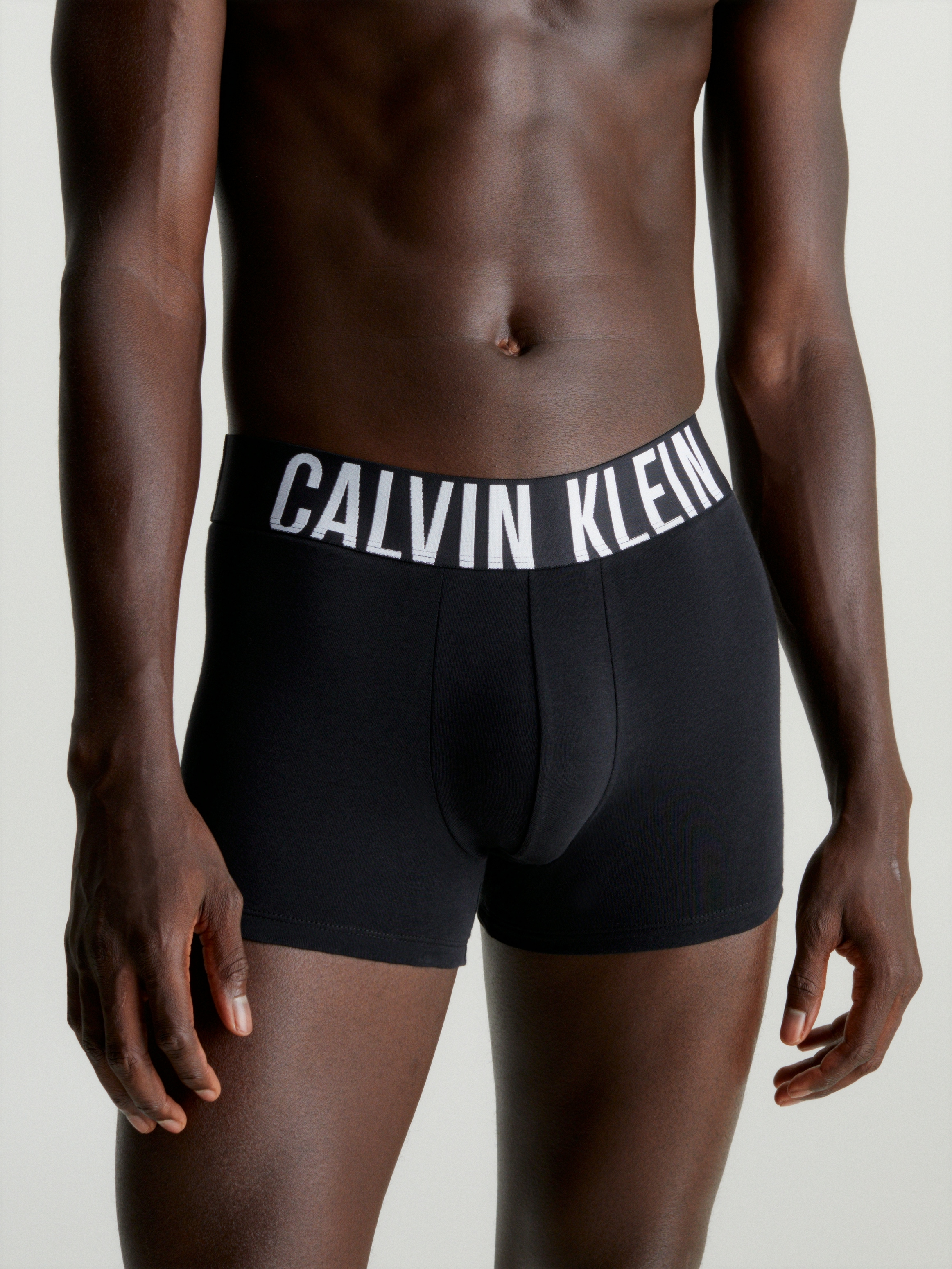 Calvin Klein Underwear Trunk »TRUNK 3PK«, (Packung, 3 St., 3er), mit Logo-Elastikbund