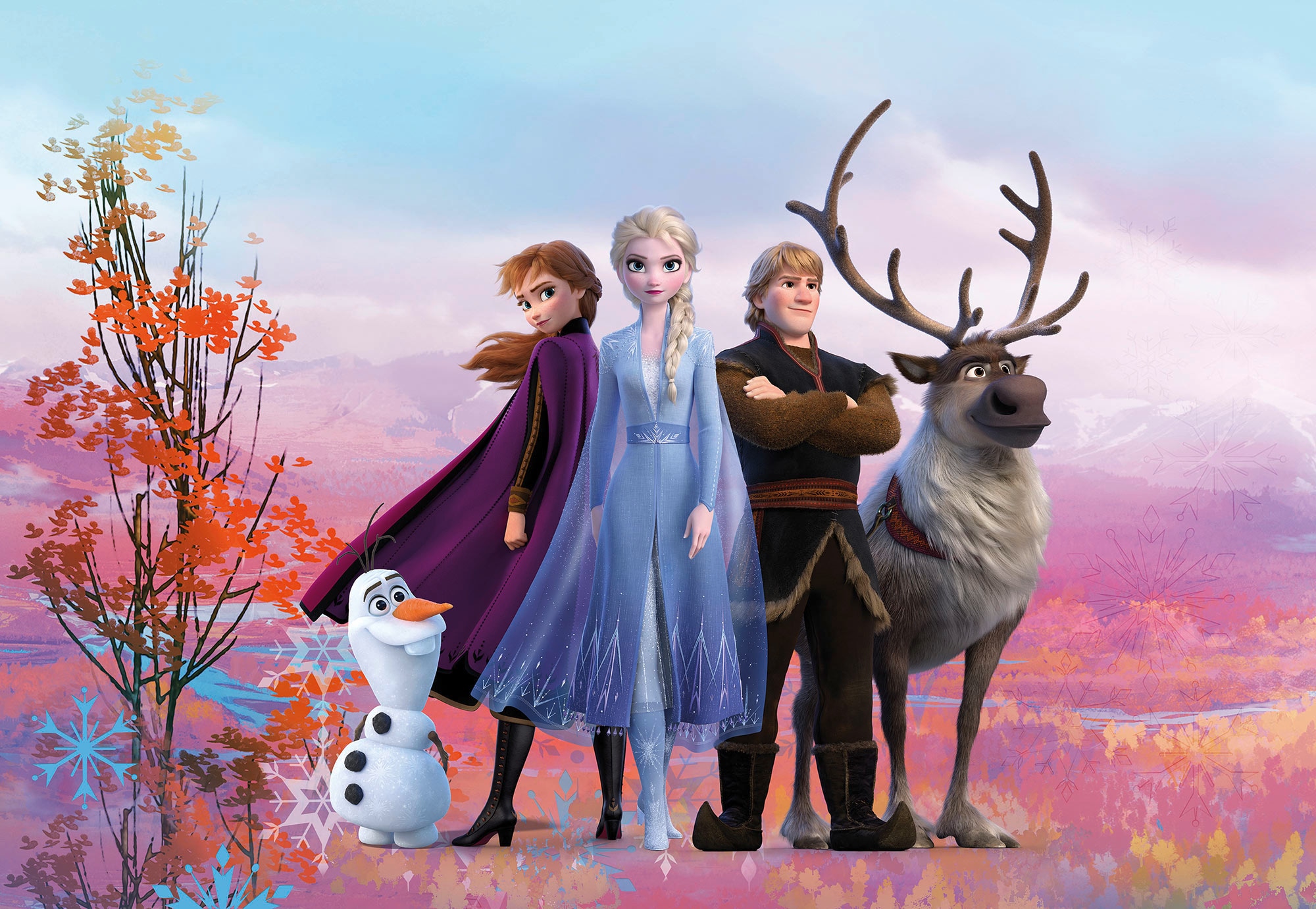 ✵ Komar Fototapete »Frozen Iconic«, 368x254 cm (Breite x Höhe) online  kaufen | Jelmoli-Versand