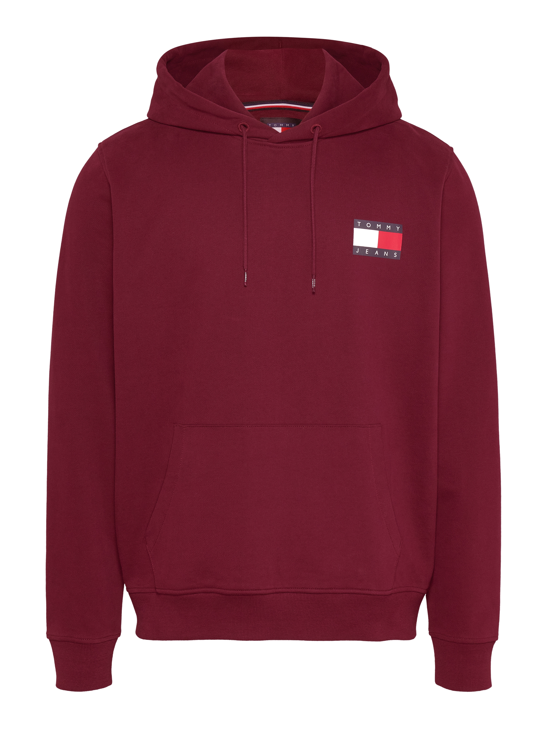 Tommy Jeans Plus Kapuzensweatshirt »TJM REG ESSENTIAL FLAG HOOD EXT«, Grosse Grössen