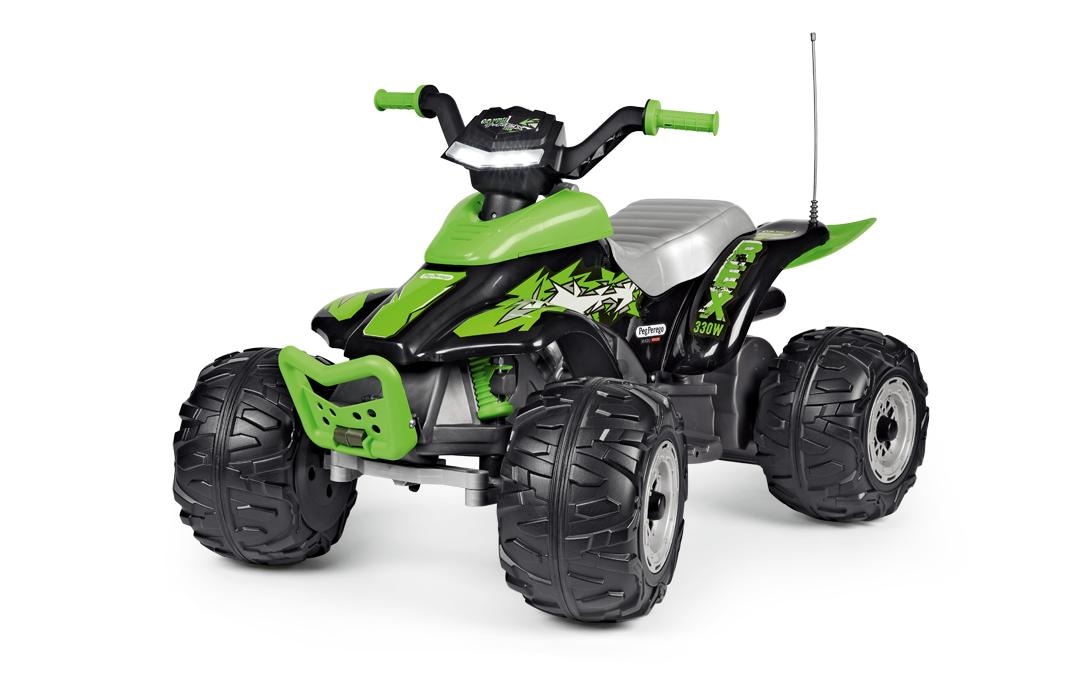 Elektro-Kinderquad »Corral T-Rex 330W 12 V Grün«, ab 3 Jahren, bis 40 kg