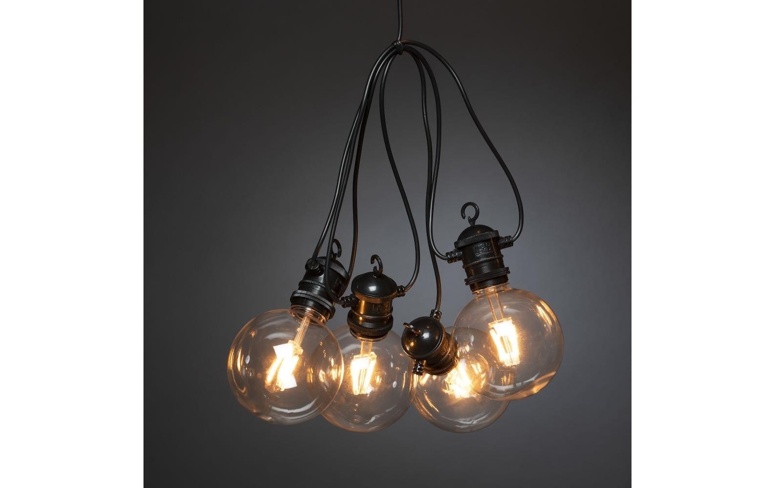 KONSTSMIDE Lichterkette »Basis-Set 2394 10 LEDs Transparent«, 10 St.-flammig
