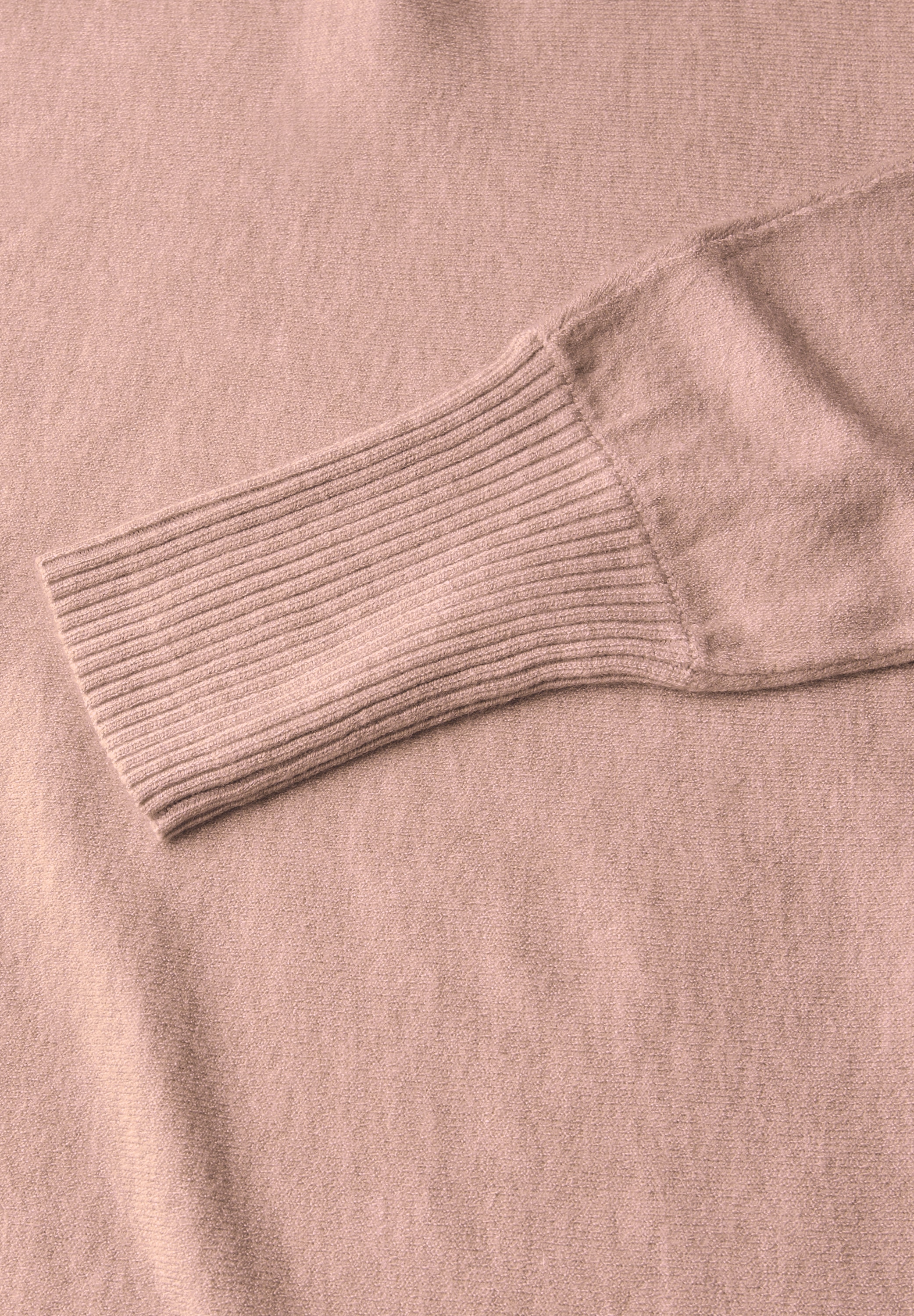 STREET ONE Strickpullover, mit Rippbündchen