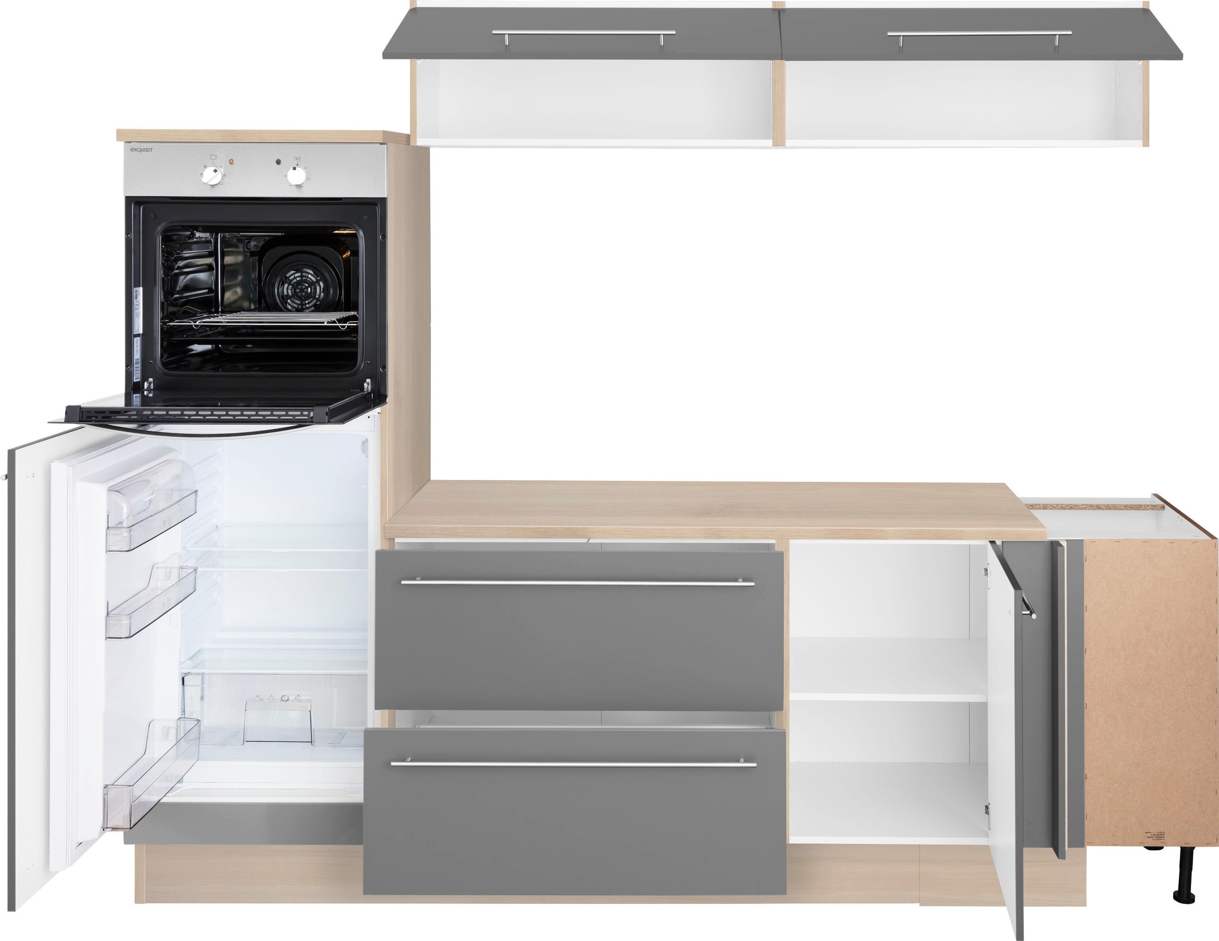 ❤ OPTIFIT Winkelküche »Bern«, Stellbreite 265x175 cm, wahlweise mit E- Geräten bestellen im Jelmoli-Online Shop | L-Küchen