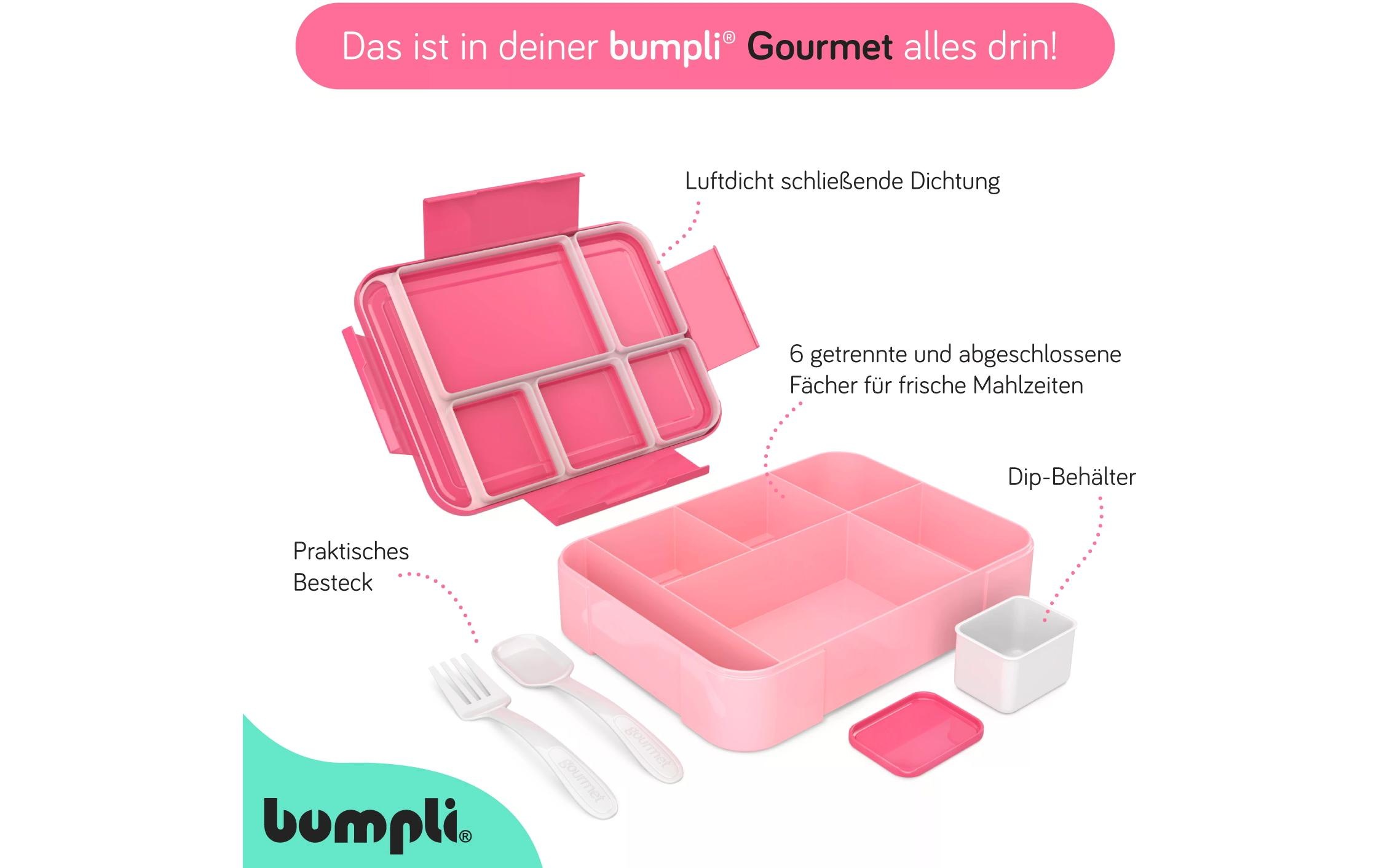 Lunchbox »bumpli Gourmet«, (4 tlg.)