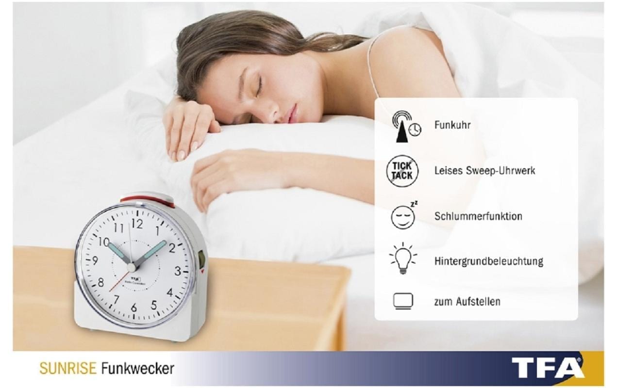 TFA Dostmann Funkwecker »Sunrise«