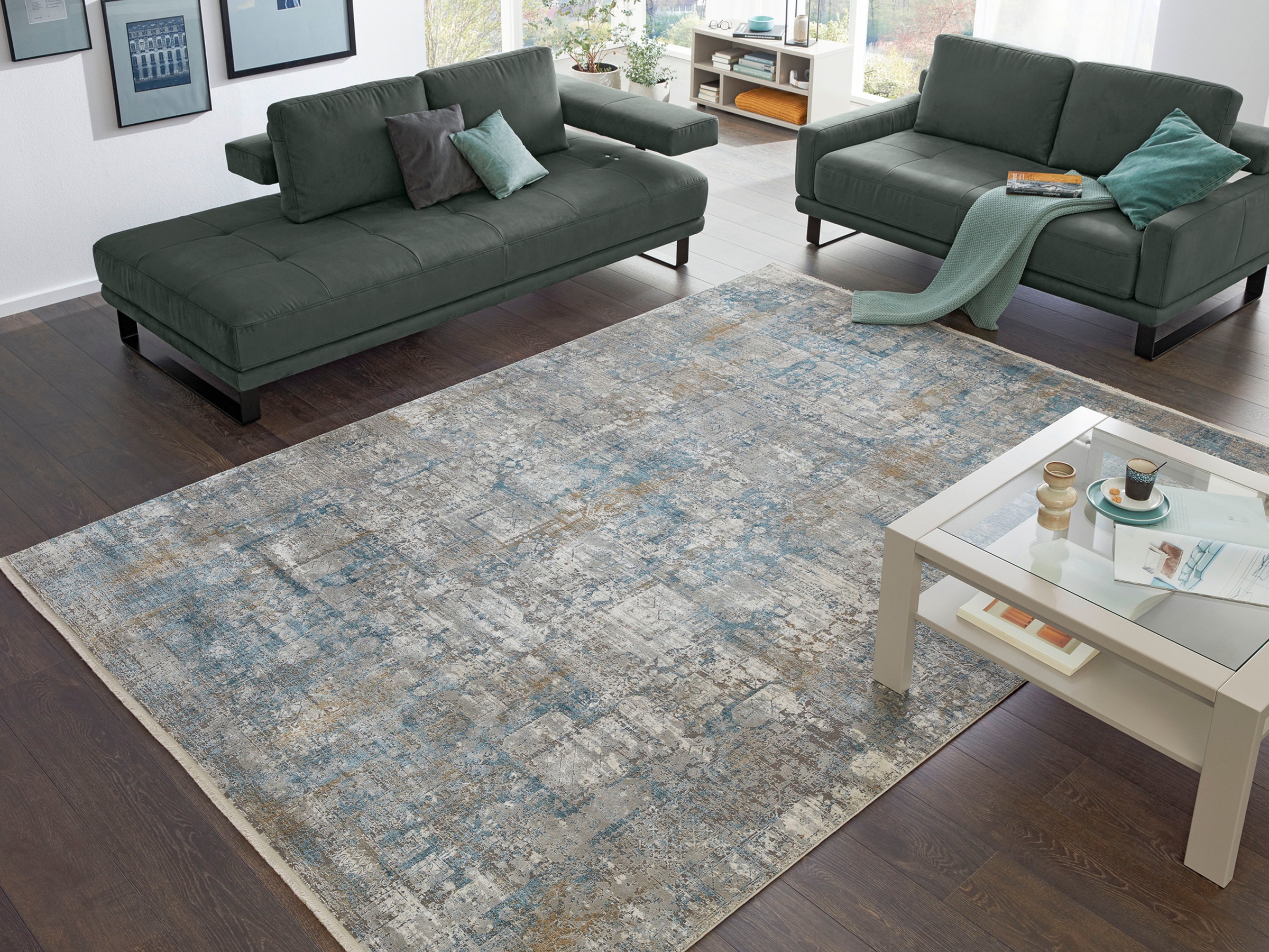 Musterring Teppich »SINFONIA«, rechteckig, 8 mm Höhe, exclusive MUSTERRING DELUXE COLLECTION hochwertig gekettelt Fransen