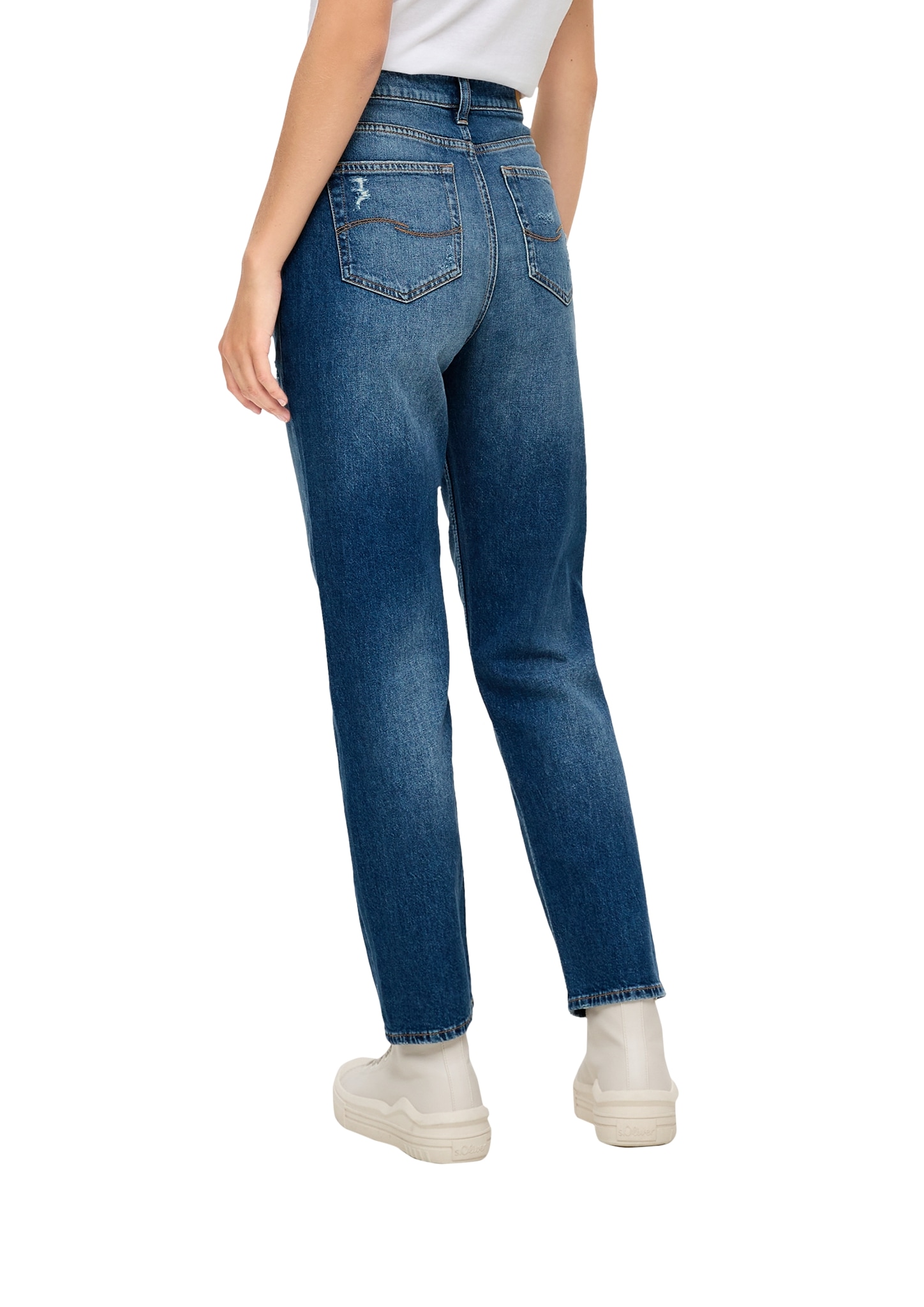 Q/S by Jelmoli-Versand mit geradem online shoppen Schweiz s.Oliver 5-Pocket-Jeans, bei Beinverlauf