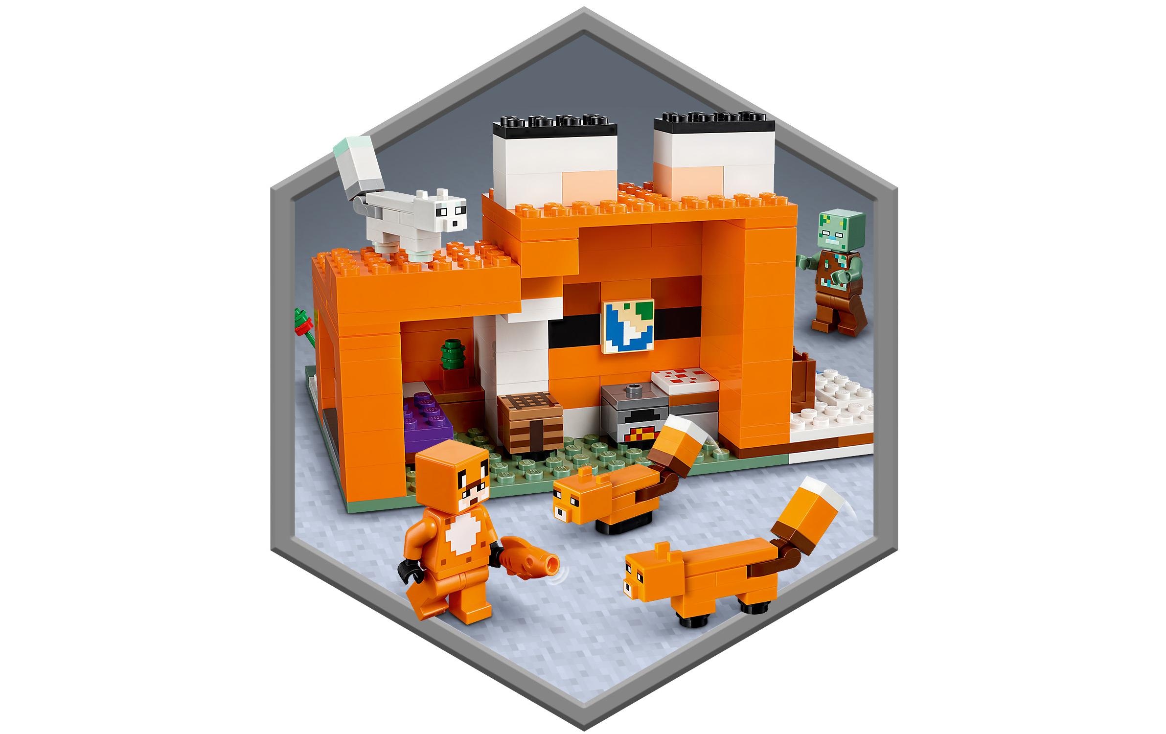 LEGO® Spielbausteine »Die Fuchs-Lodge 211«, (193 St.)