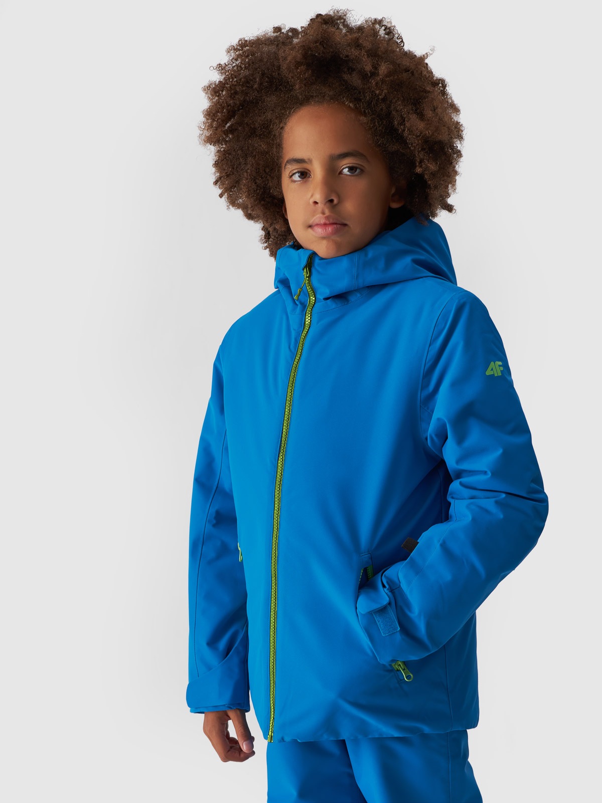 4F Skijacke, mit Kapuze, Winterjacke
