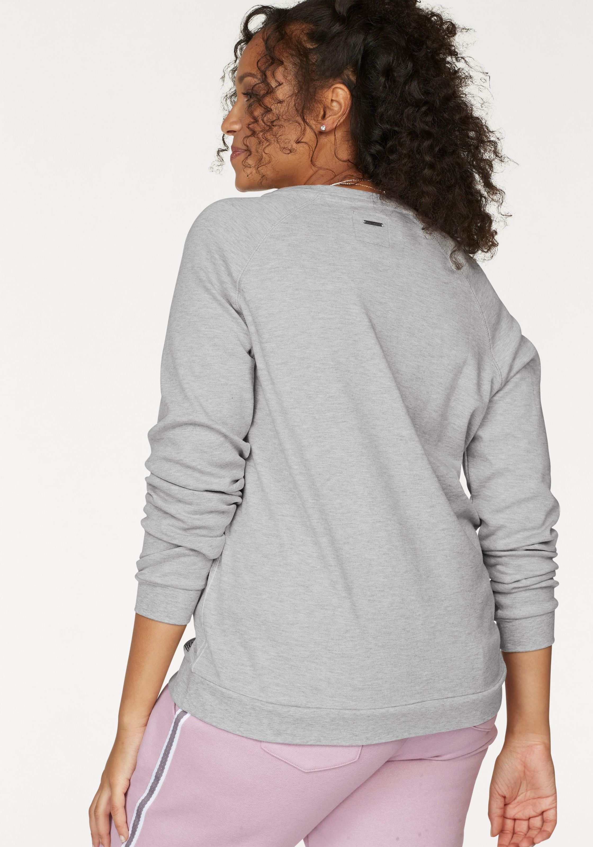 KangaROOS Sweater, mit grossem Label-Print vorne