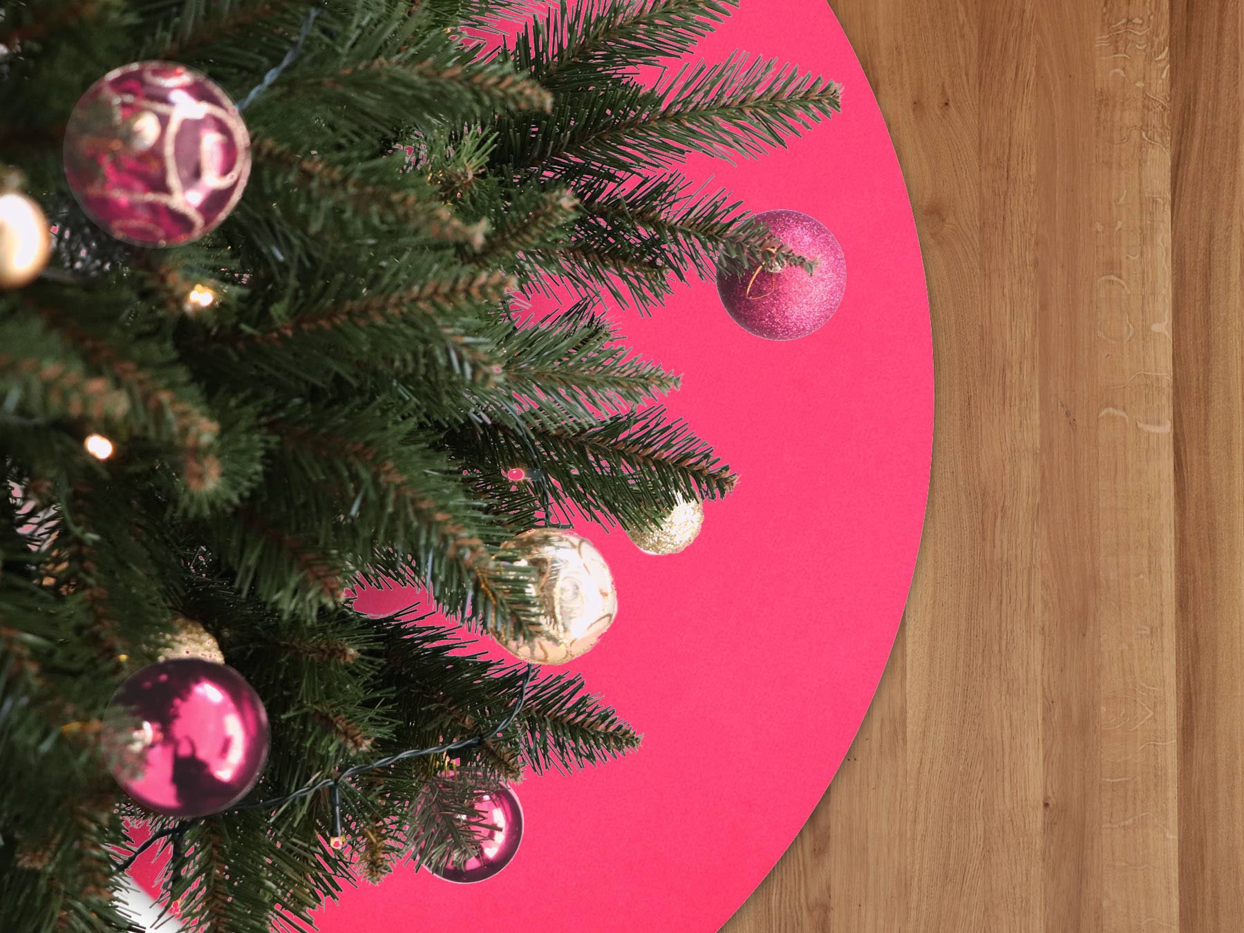 ❤ Primaflor-Ideen in Textil Baumteppich für Weihnachtsbaum schwer \