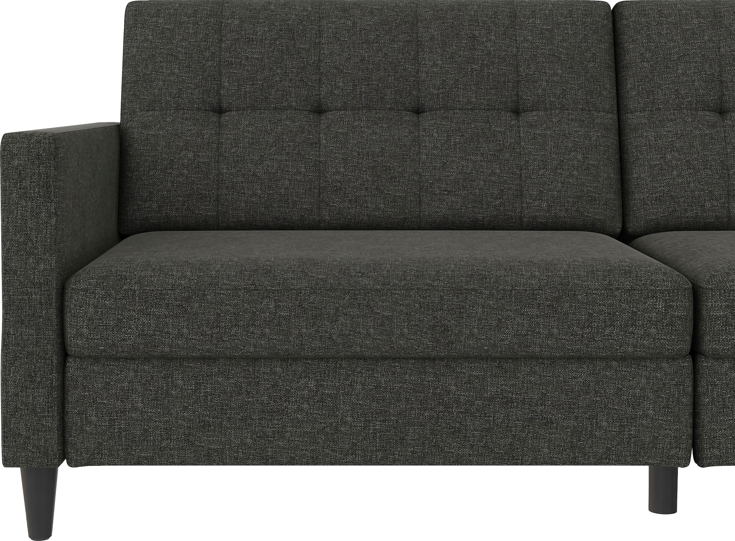 Dorel Home 3-Sitzer »Hartford II«, Bettfunktion, Rückenlehne 2-teilig, 3-fach verstellbar, Sitzhöhe 43 cm