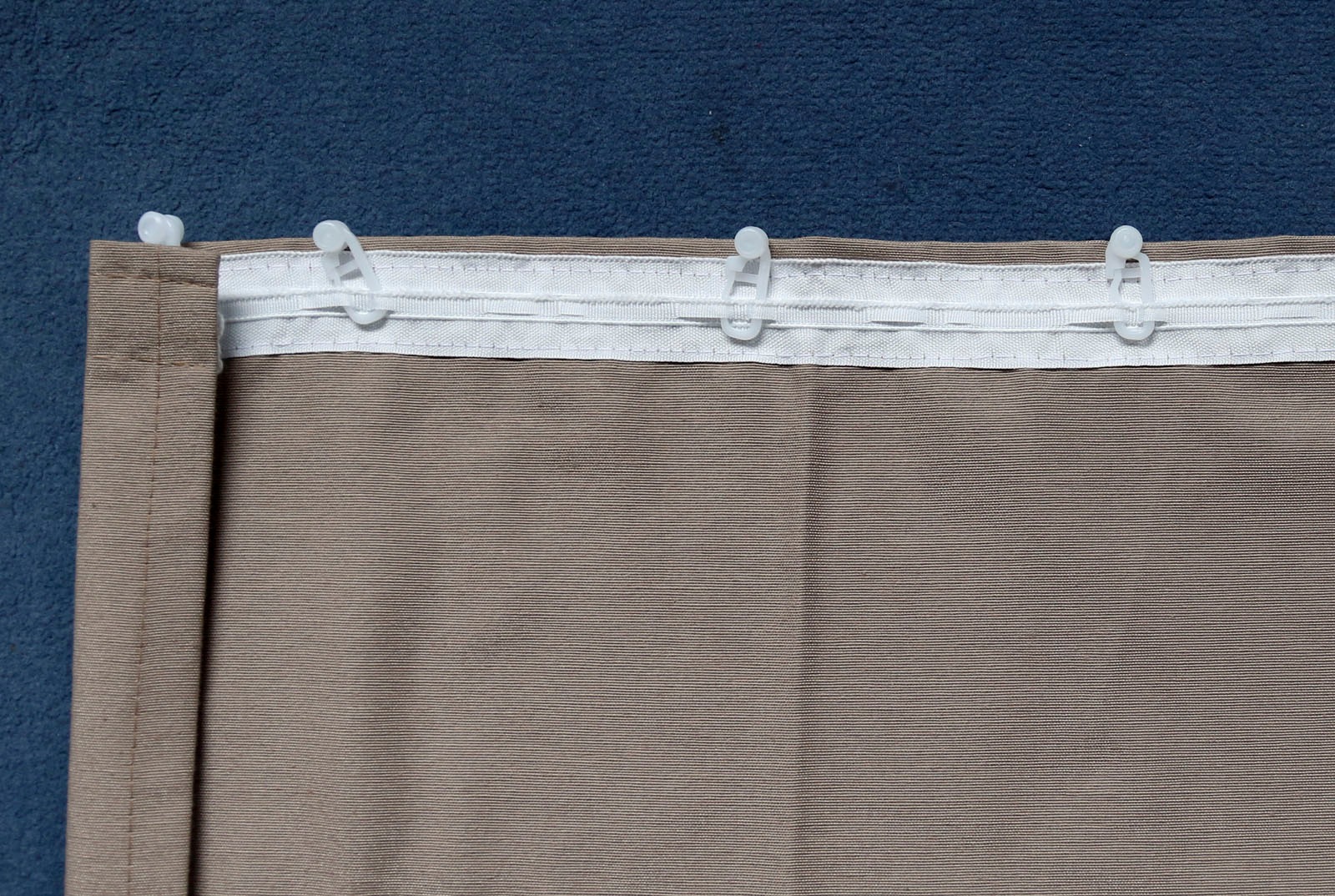 Weckbrodt Vorhang "Sento" Kräuselband 1 Stk. tlg. Baumwolle, blickdicht, matte Struktur, unifarben, Gardine, Store