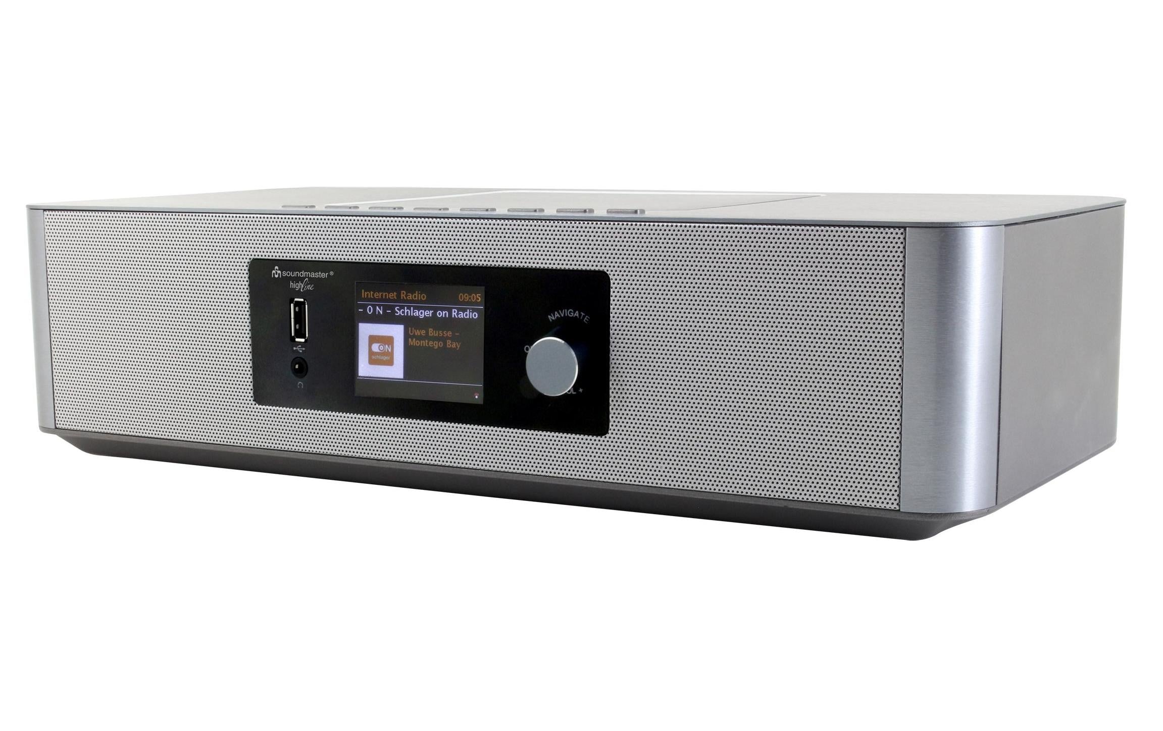Soundmaster CD-Radiorecorder »ICD2020«, (Bluetooth Digitalradio (DAB+)-FM-Tuner-Internetradio)