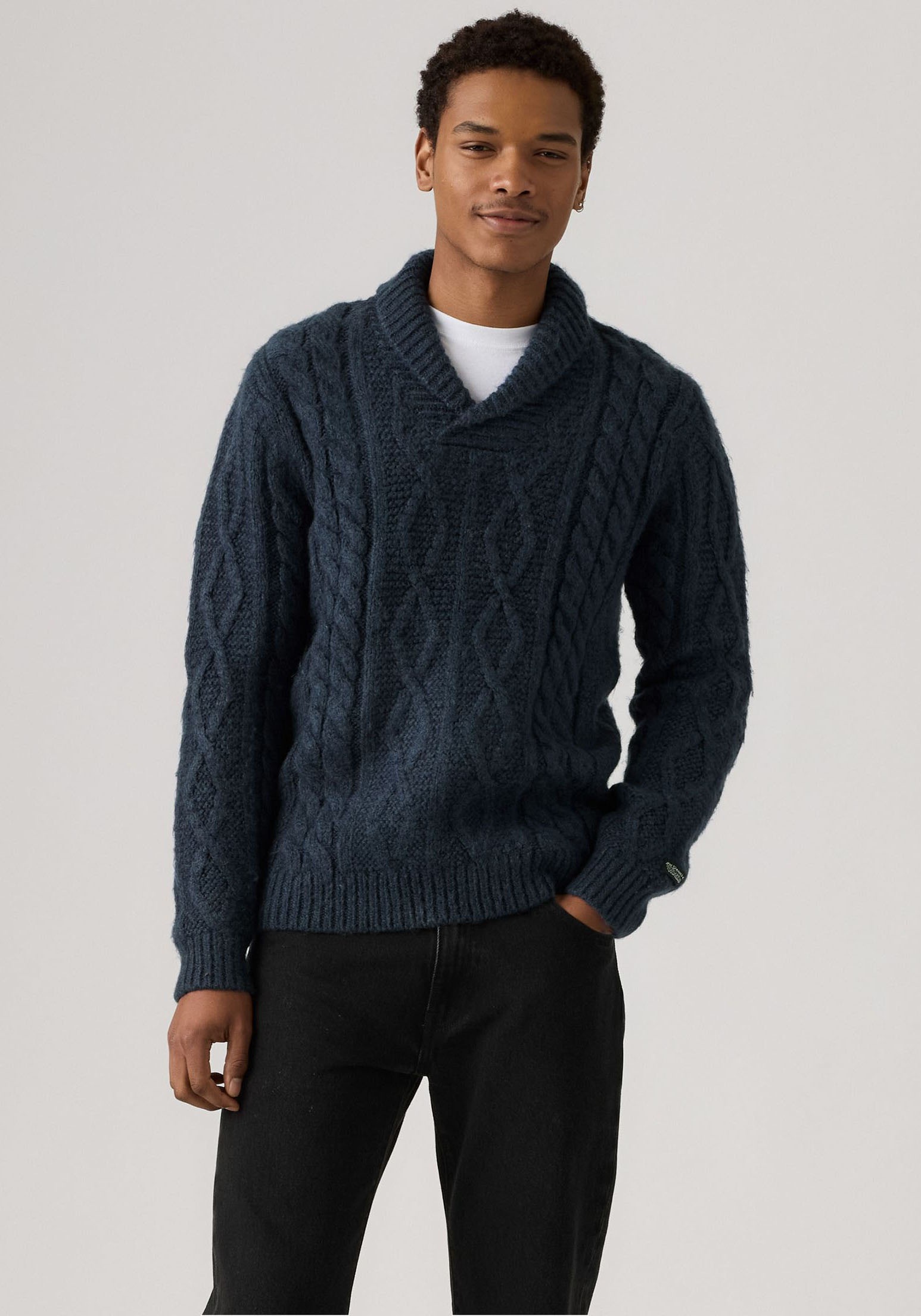 Levi's® Strickpullover mit Ajourstrickmuster