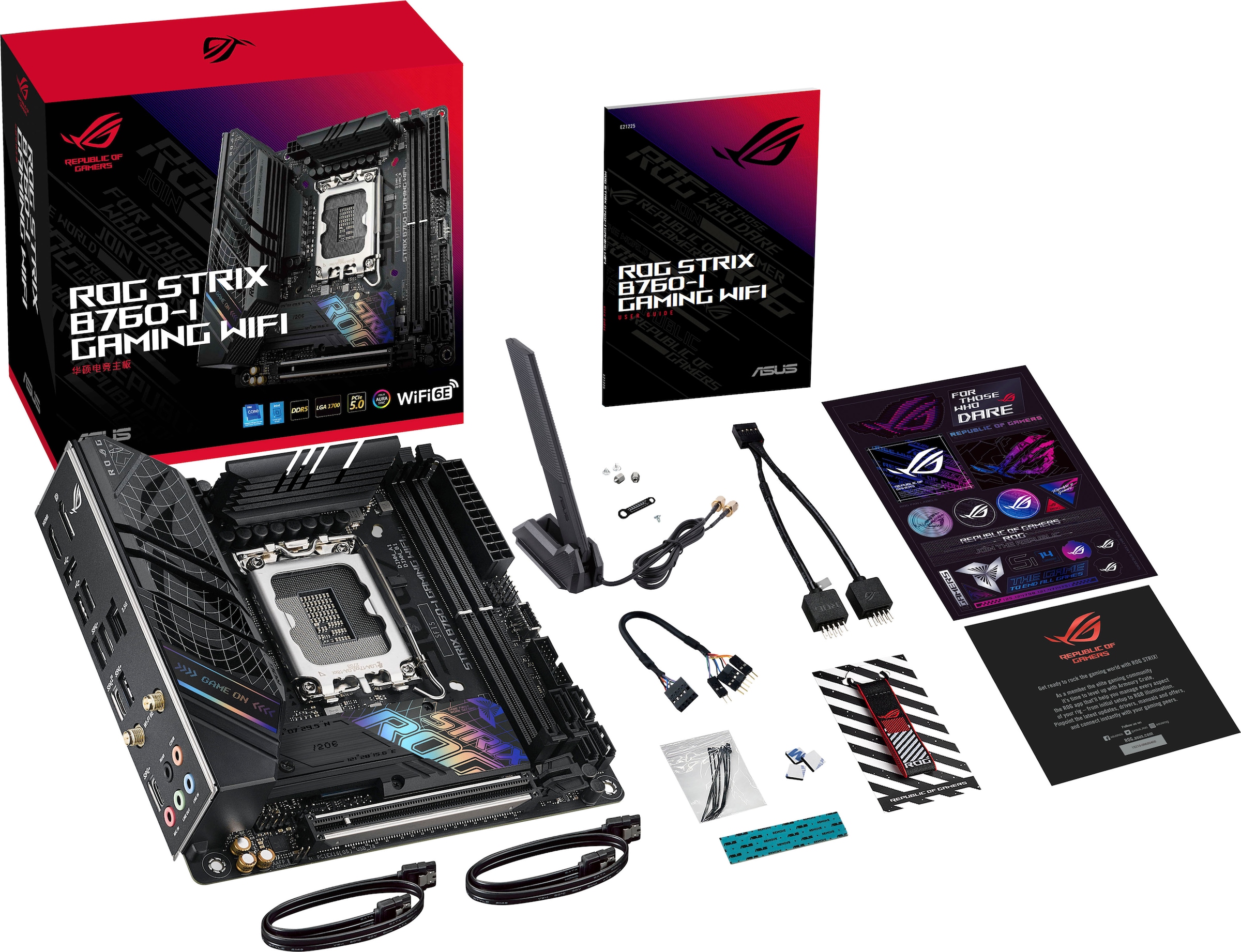 Asus Mainboard »ROG STRIX B760-I GAMING WIFI«