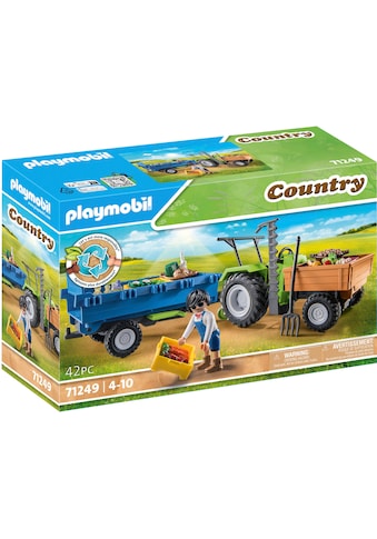 Konstruktions-Spielset »Traktor mit Hänger (71249), Country«