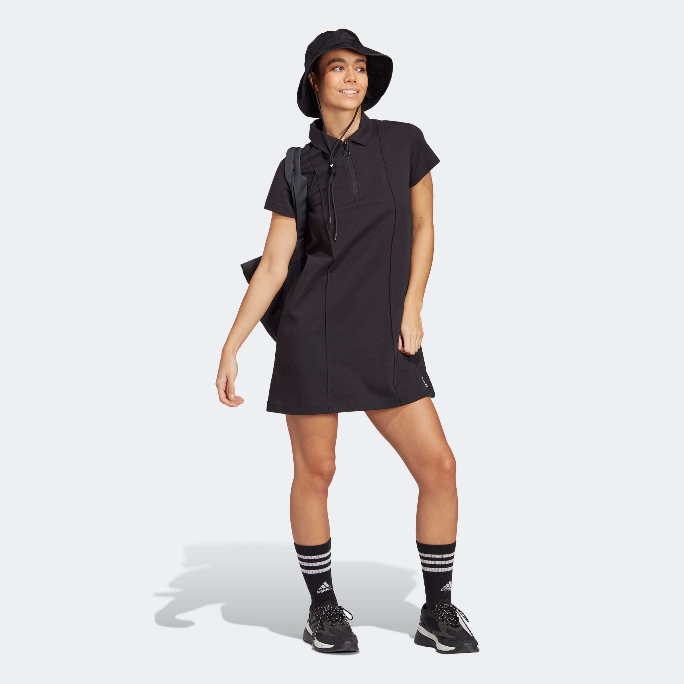 adidas Sportswear Sommerkleid »ADIDAS ALLOVER GRAPHIC POLO KLEID« online  kaufen bei Jelmoli-Versand Schweiz | Sweatkleider