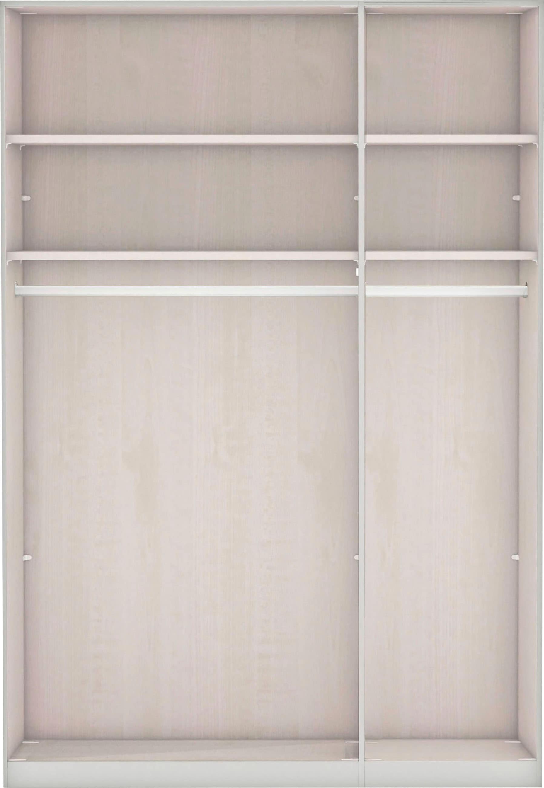 WIEMANN Drehtürenschrank »Göteborg, mit 95° Öffnungswinkel, Made in Germany«, inkl. Spiegel und Türendämpfung, moderner Landhausstil