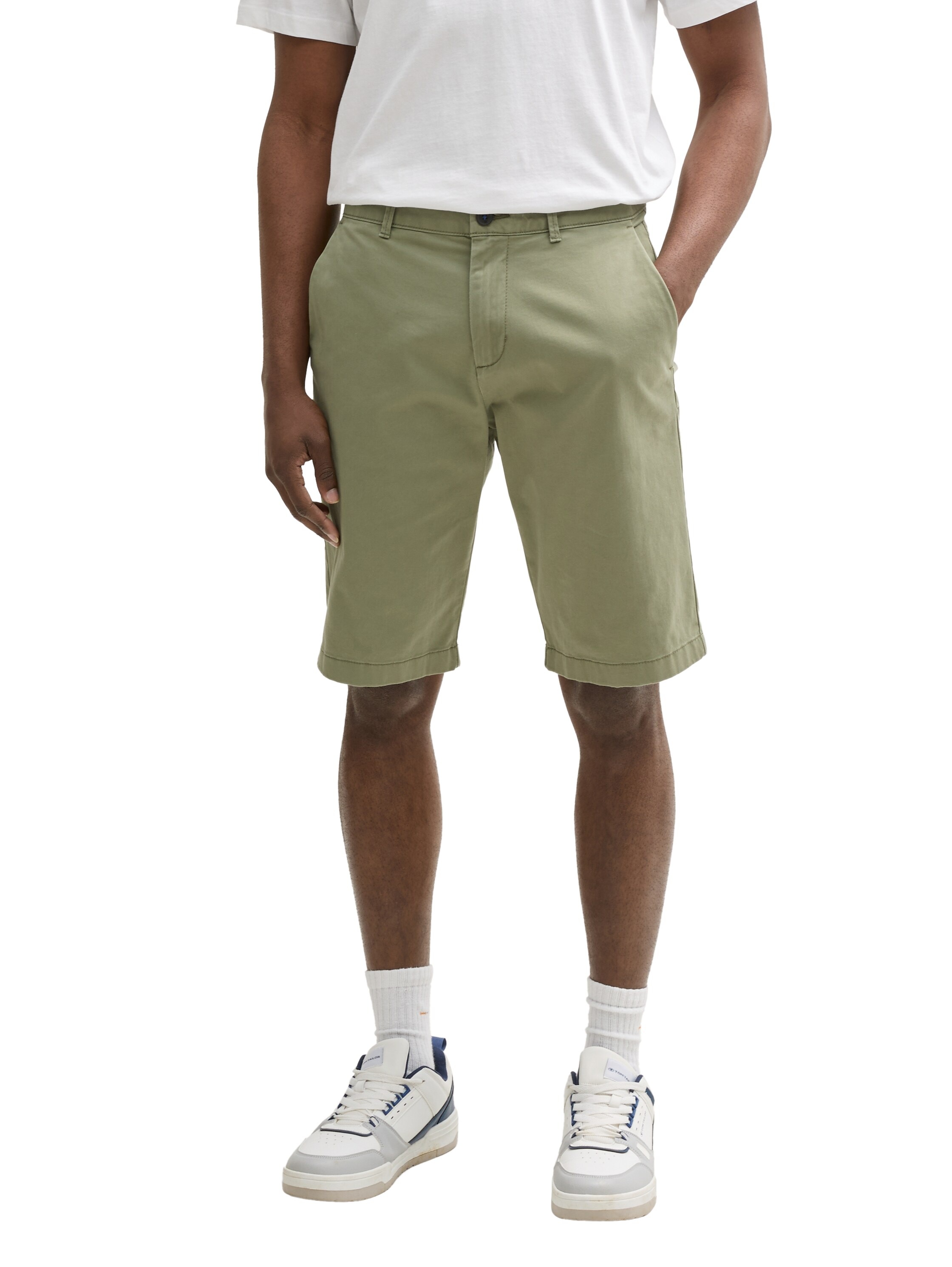 TOM TAILOR Denim Chinoshorts Sommerhose mit Taschen