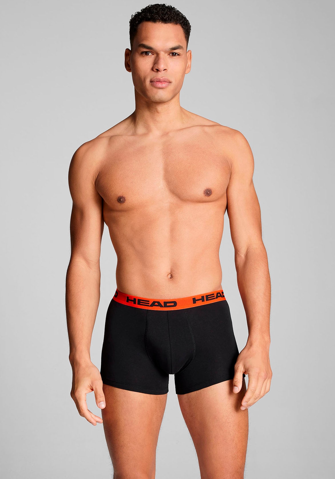 Head Boxershorts, mit farbigem Logobund