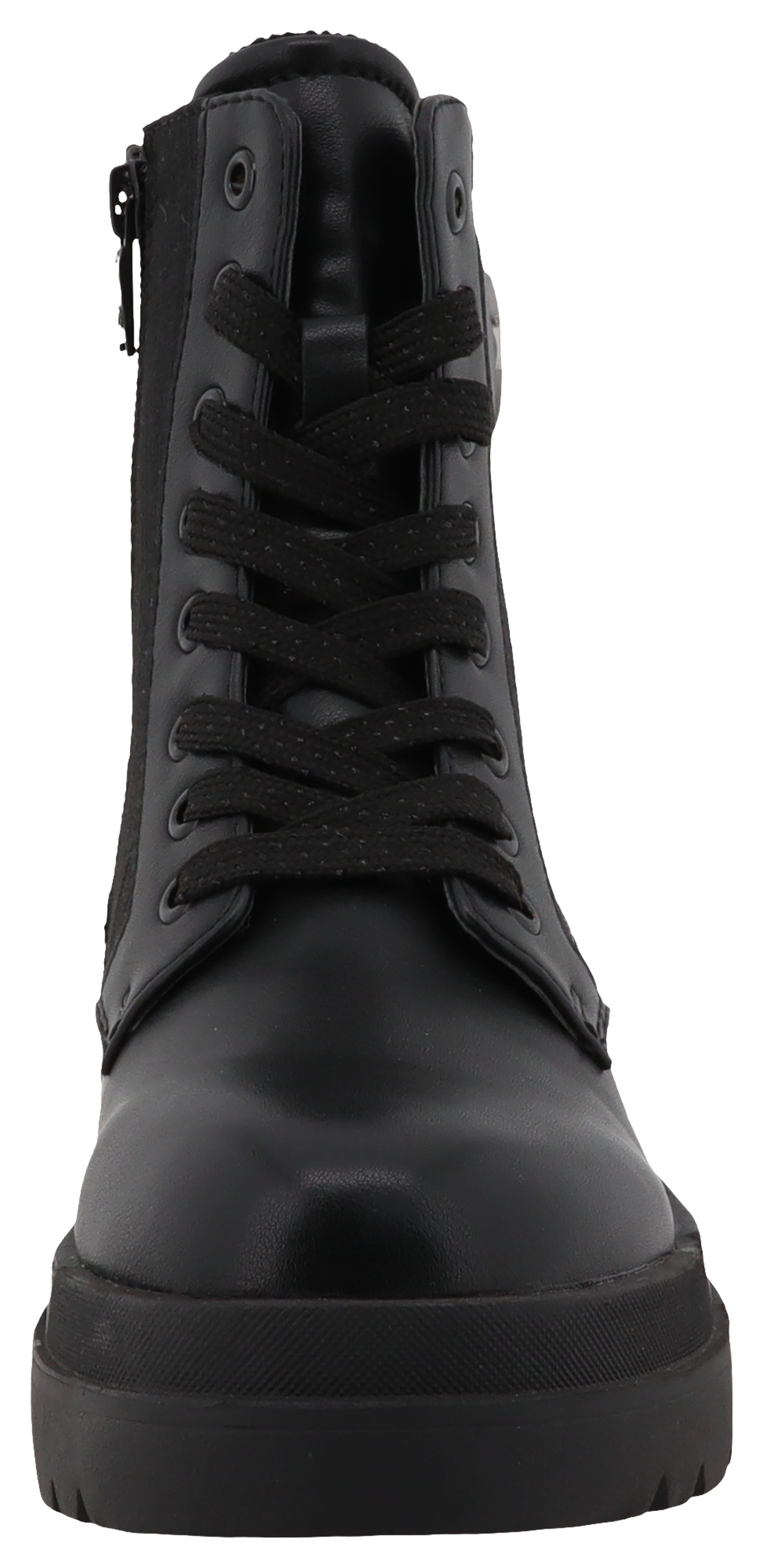 TOM TAILOR Schnürboots, Blockabsatz, Schnürstiefelette in bequemer Weite G (= weit)
