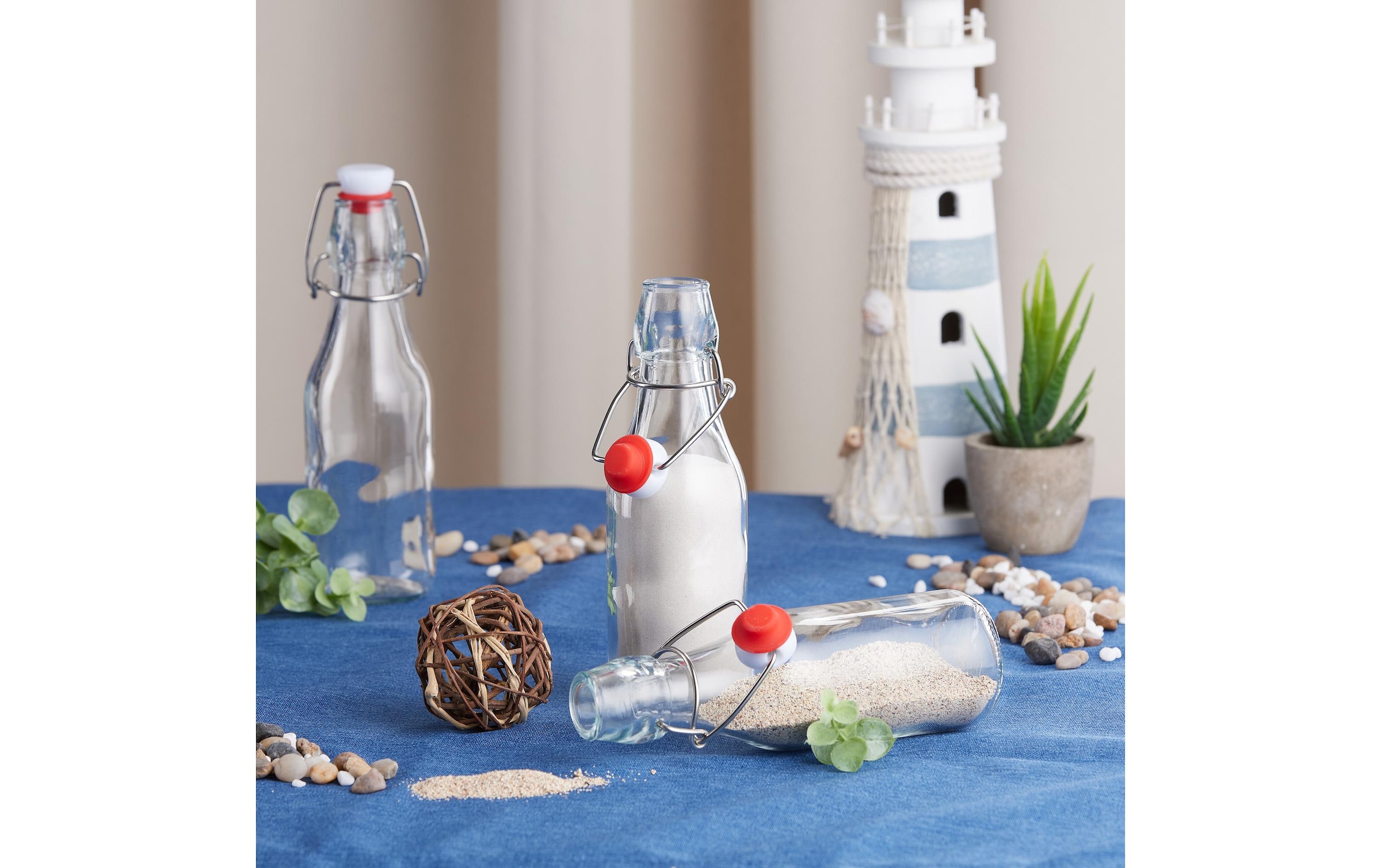 relaxdays Einmachglas »mit Bügelverschluss 250 ml, 24 Stück«, (24 tlg.)