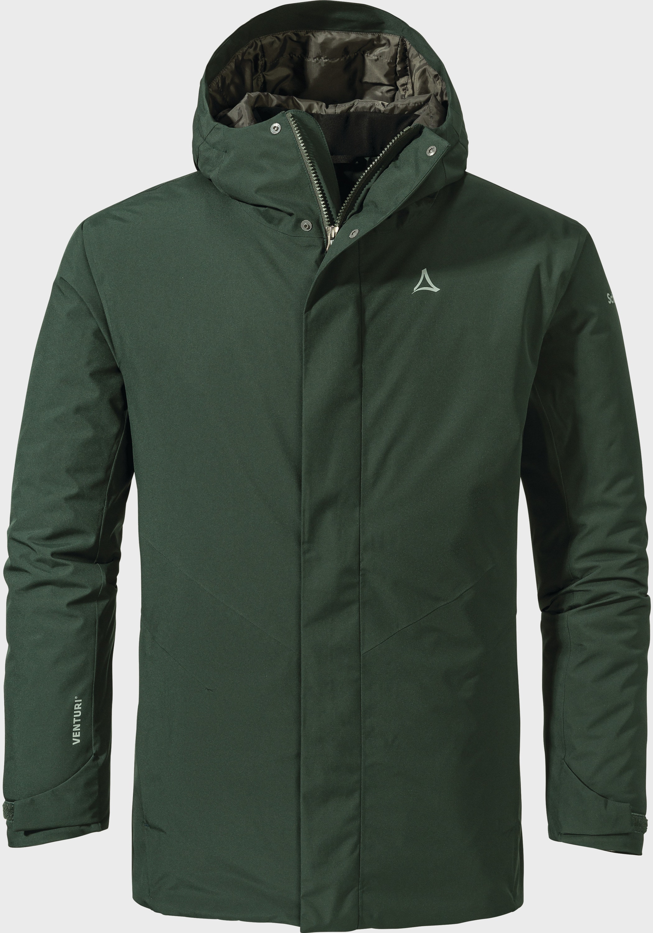 Schöffel Langjacke »Hiking Parka Style Froda MNS« mit Kapuze