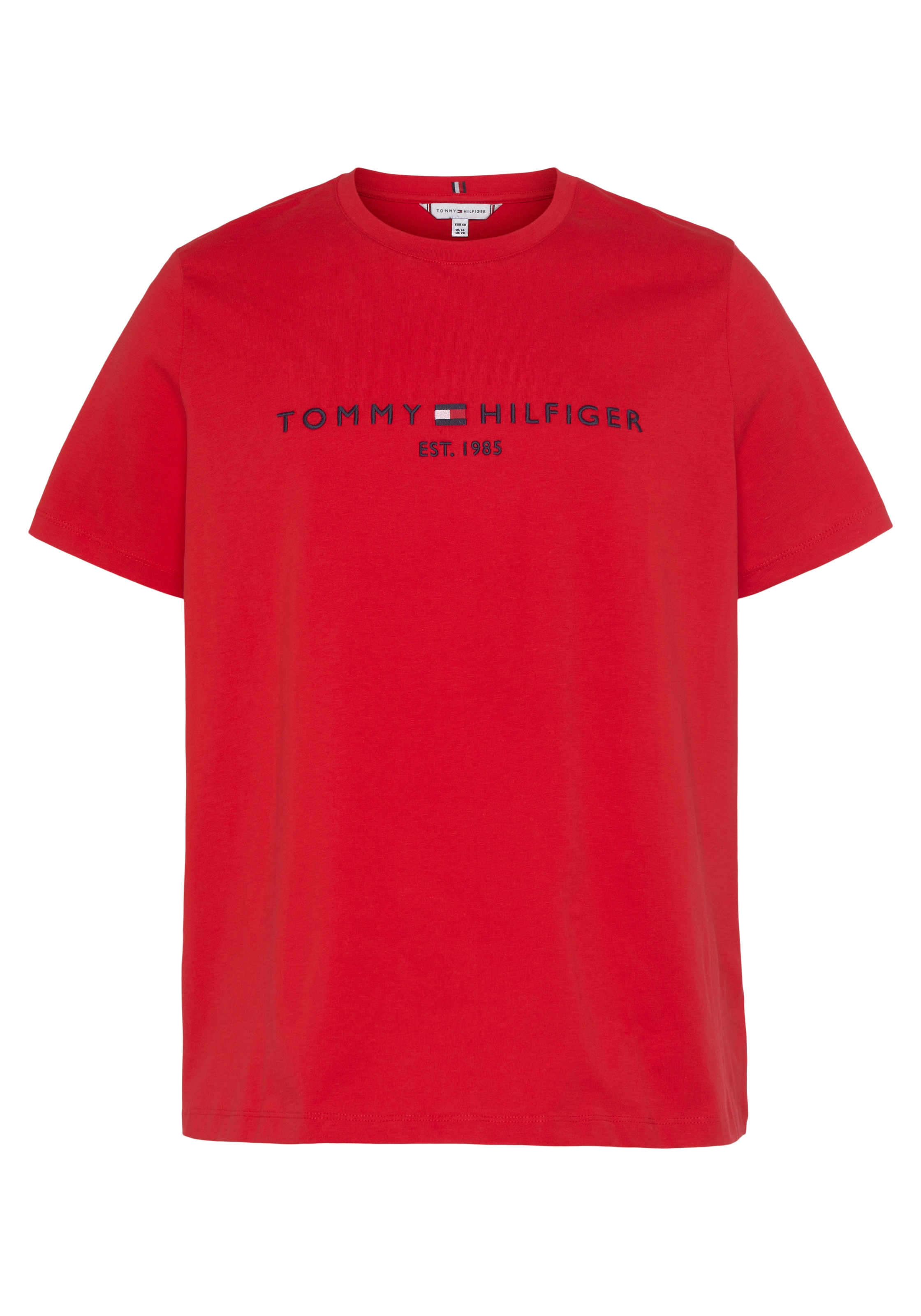 Hilfiger SS«, auf CURVE,mit PLUS tlg.), C-NK T-Shirt Tommy Tommy online »CRV Front Schweiz (1 shoppen HILFIGER TEE SIZE bei REGULAR Hilfiger Logo-Stickerei der Curve Jelmoli-Versand