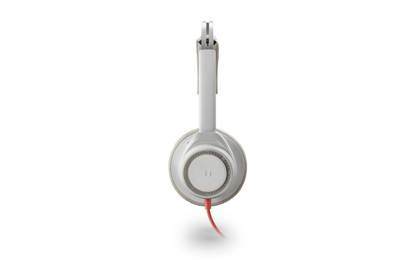 Plantronics Headset »Blackwire 7225 USB-C weiss«, Noise-Cancelling