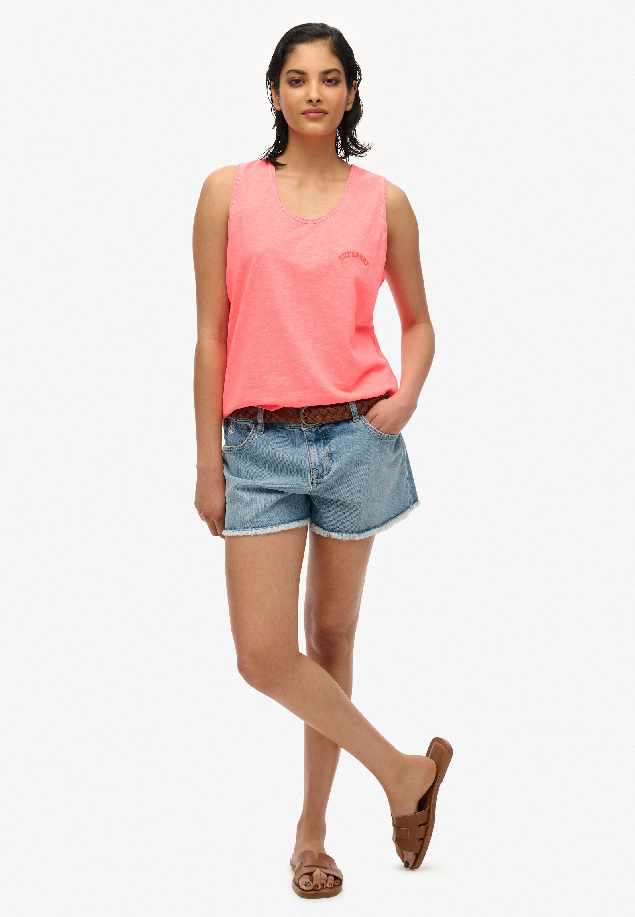 Superdry Tanktop »ESSENTIAL LOGO GD VEST«