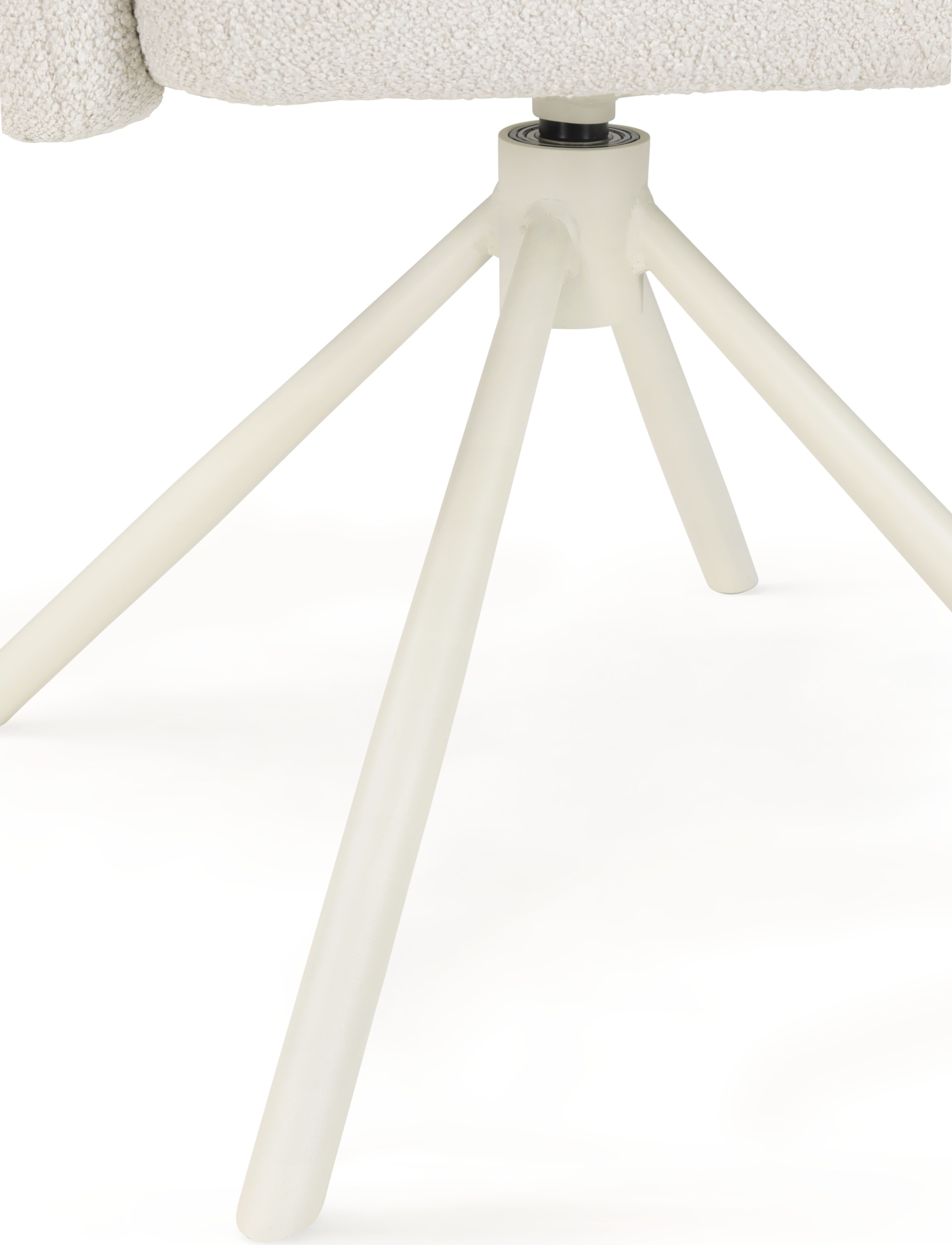 TOM TAILOR HOME Freischwinger »PEBBLE CHAIR«, (Set), 2 St., Webstoff Bouclé, Esszimmerstuhl, Freischwinger, 140 kg belastbar, Rundrohrgestell