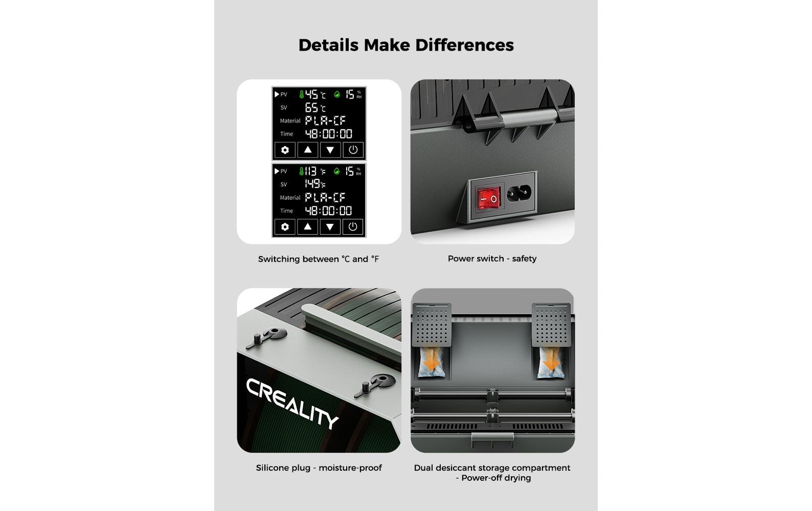 Creality 3D-Drucker »Space Dryer P+«
