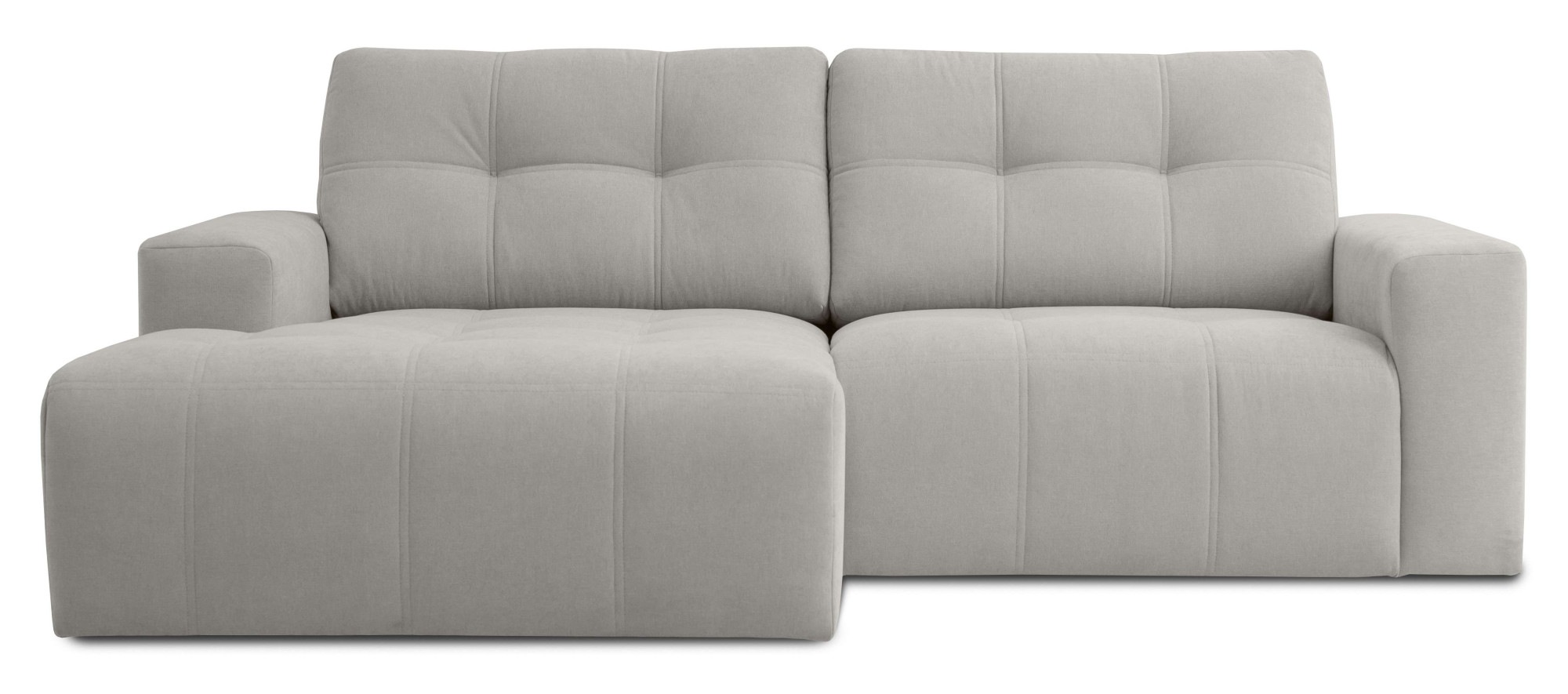 Home affaire Ecksofa »Turnon, Lounge-sofa, Breite 221 cm«, Chenille, mit Knopf- und Doppelsteppung, elegantes Aussehen