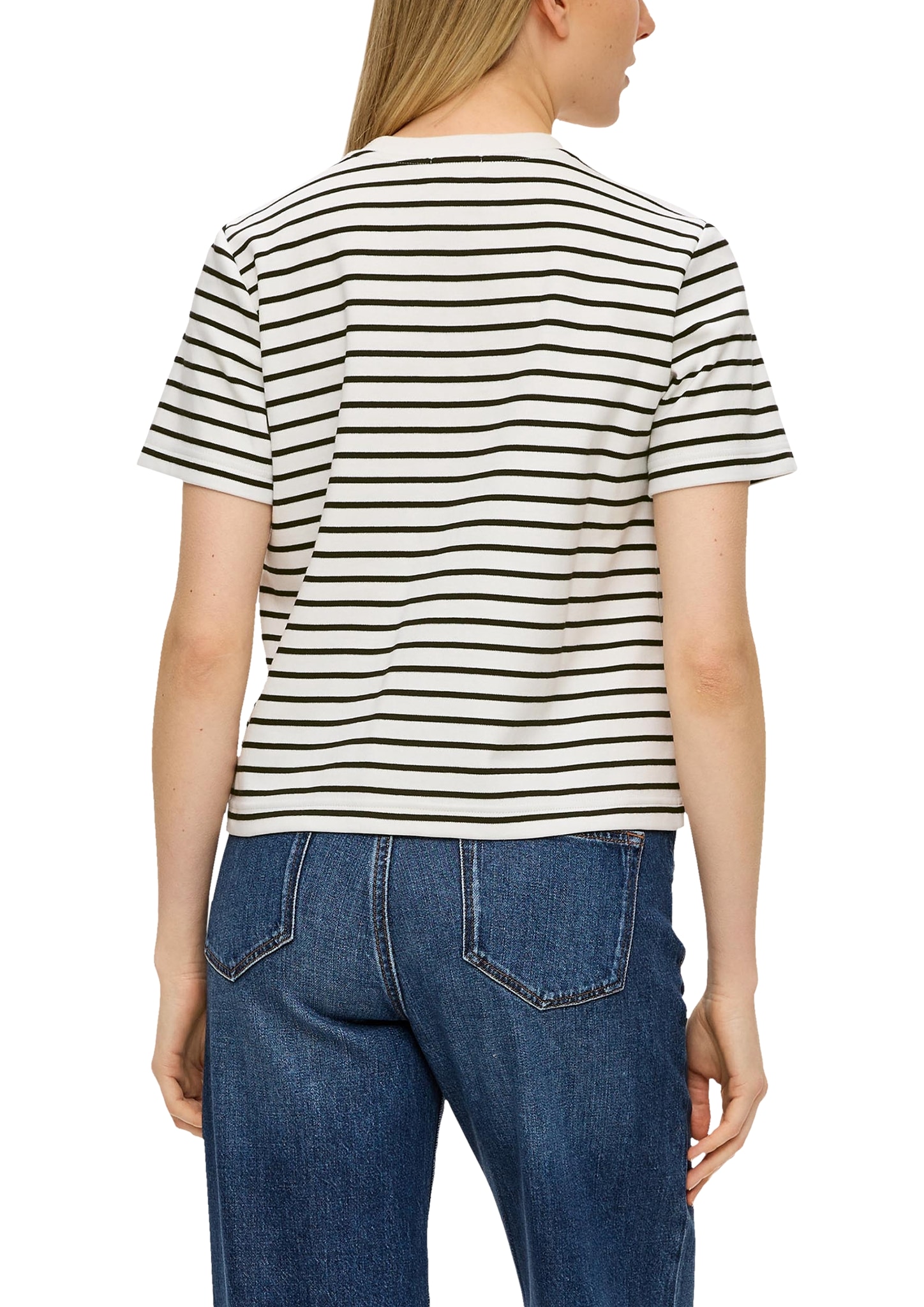 s.Oliver T-Shirt, mit Streifenmuster