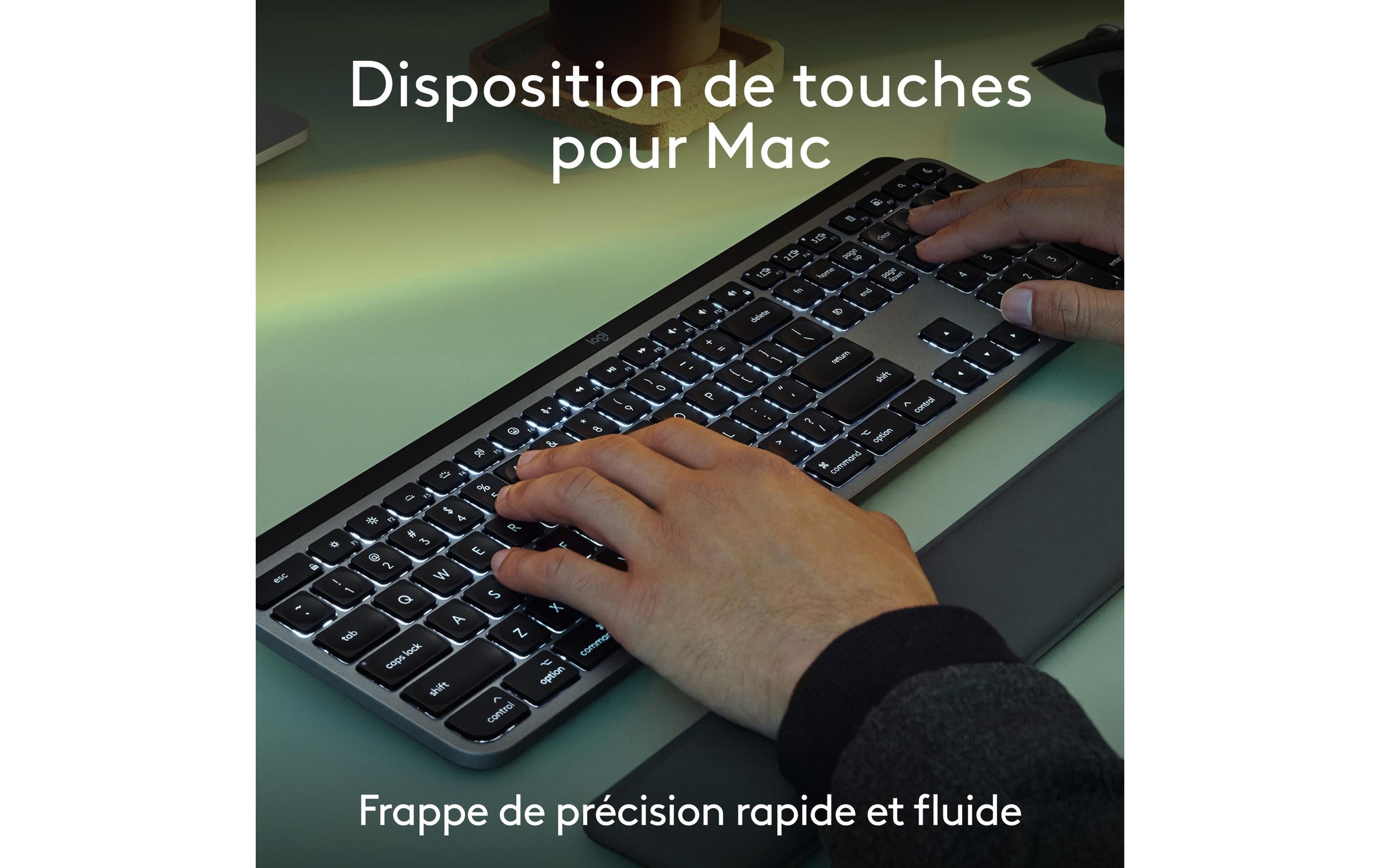 Logitech Tastatur- und Maus-Set »MX Keys S Combo for Mac«