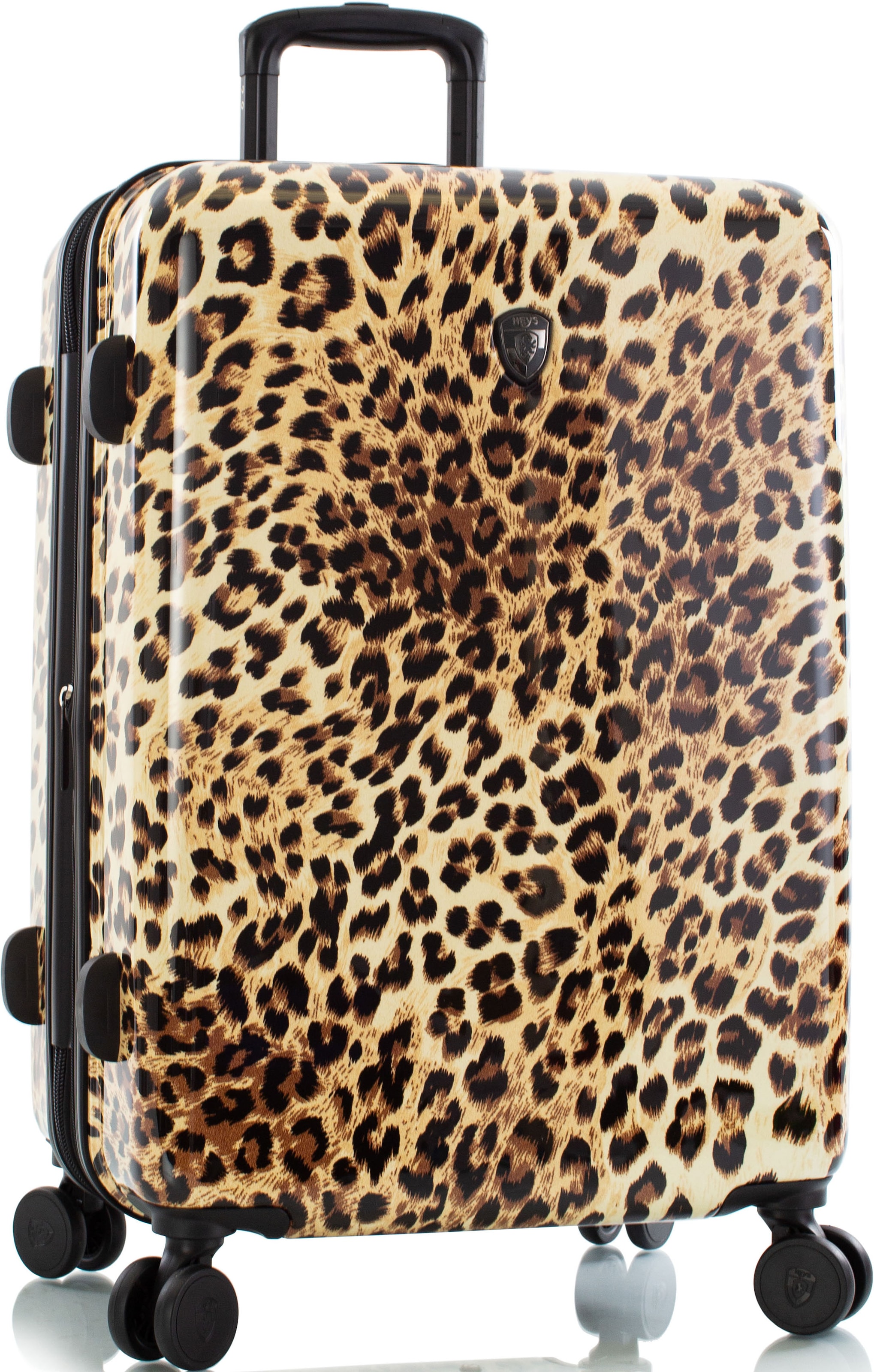 Heys Hartschalen-Trolley »Leopard, 66 cm«, 4 Rollen, Heys x Joachim Llambi Hartschalen-Koffer Volumenerweiterung