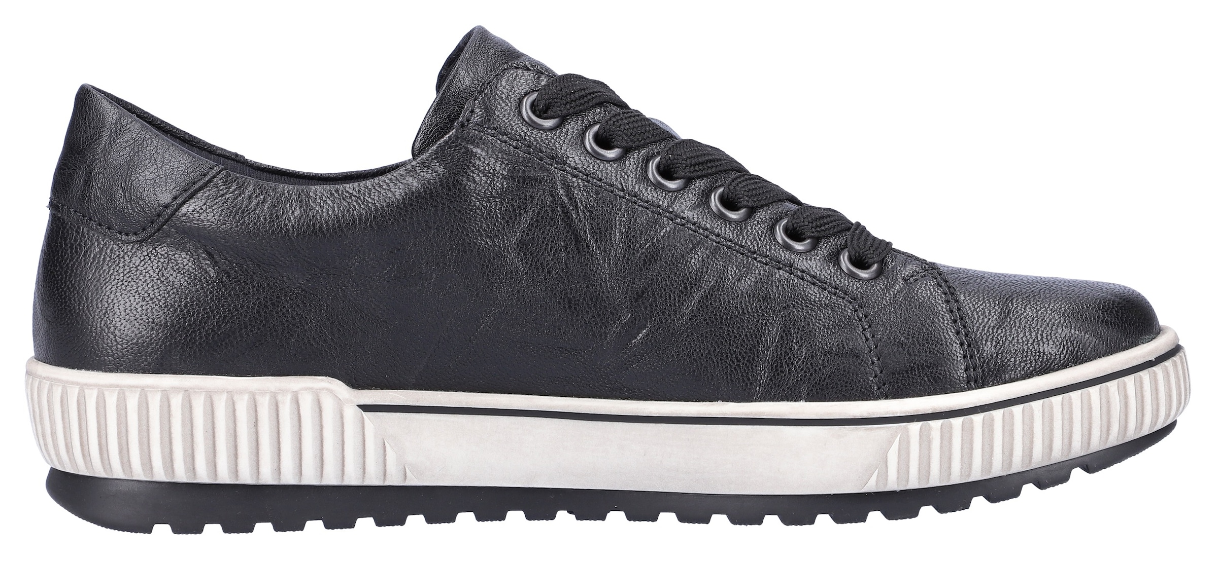 Remonte Plateausneaker, Freizeitschuh, Halbschuh, Schnürschuh mit Aussenreissverschluss