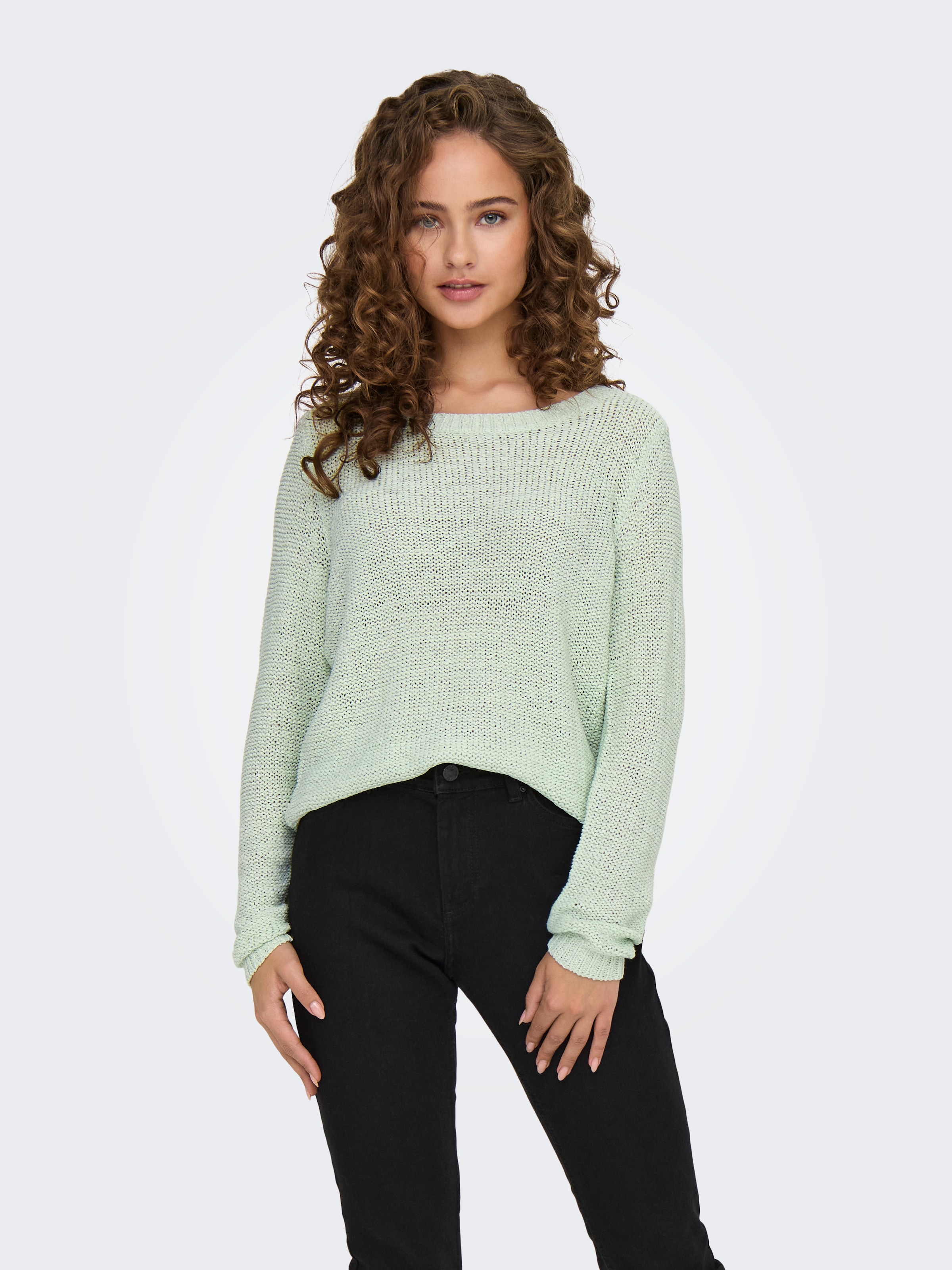 ONLY Strickpullover »ONLGEENA XO L/S PULLOVER KNT NOOS«