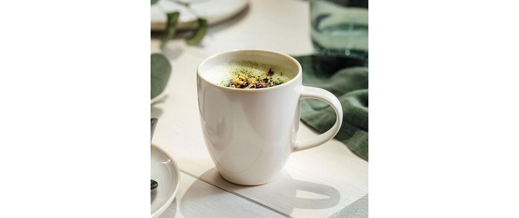 Villeroy & Boch Becher »Crafted Cotton 350 ml, 6 Stück, Weiss«