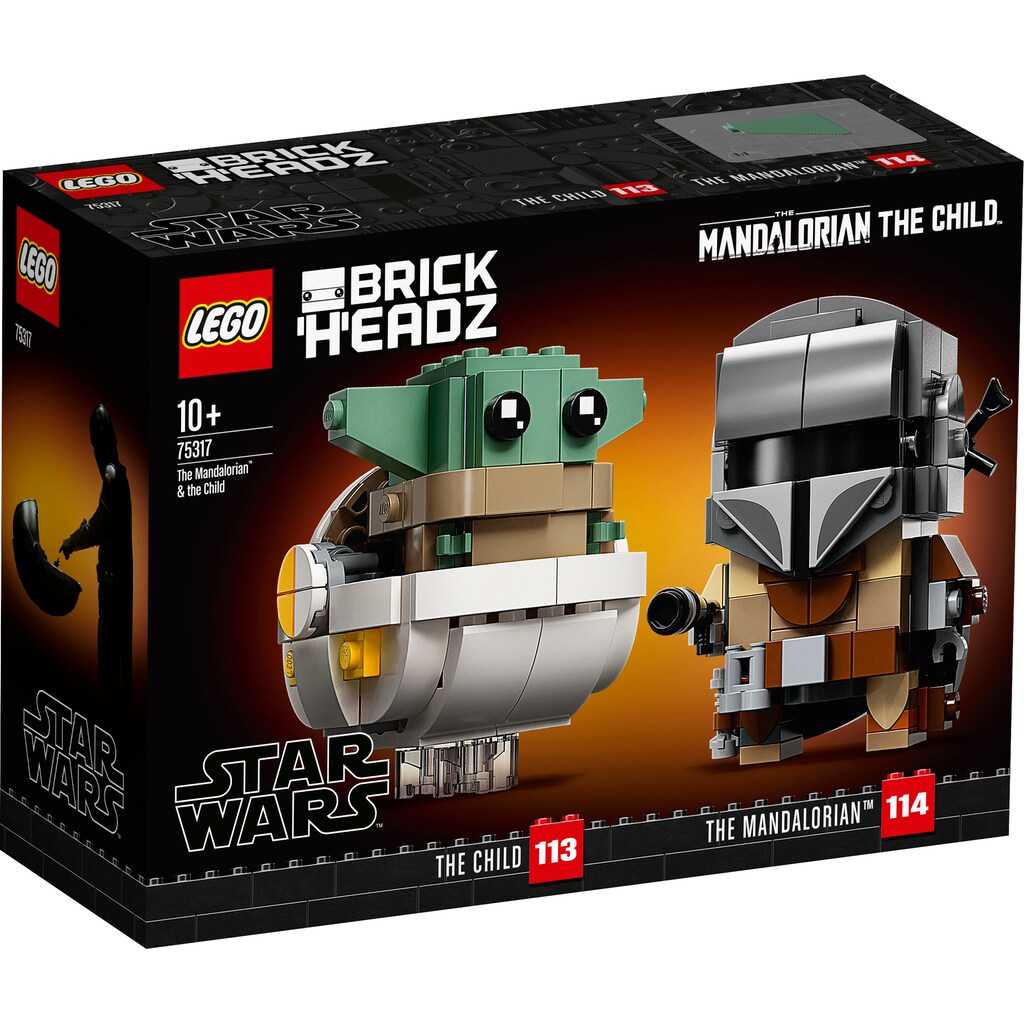 LEGO® Konstruktionsspielsteine »Der Mandalorianer™ und das Kind (75317), LEGO® Star Wars™«, (295 St.)