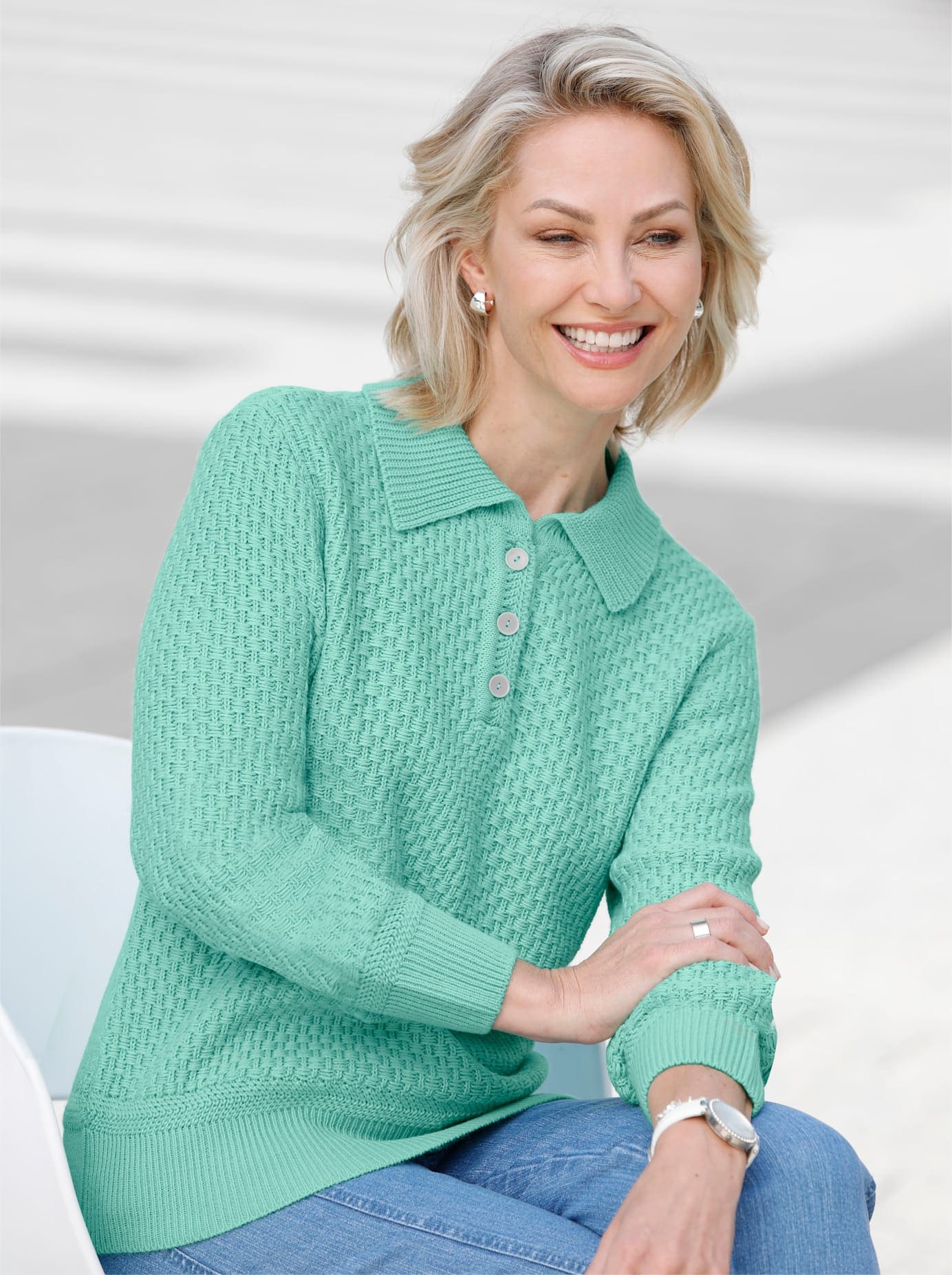 Classic Basics Polokragenpullover »Pullover«