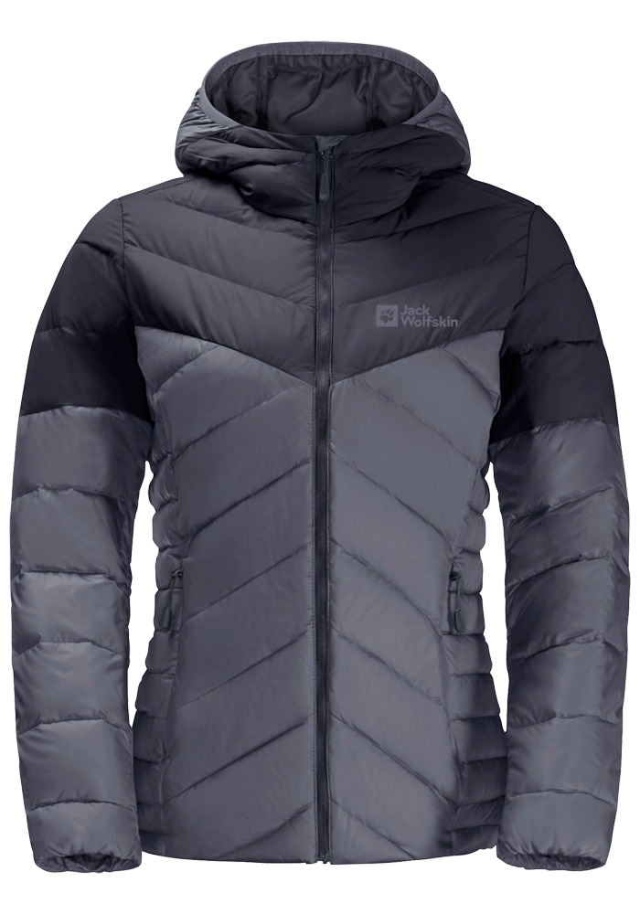 Jack Wolfskin Daunenjacke »TUNDRA DOWN HOODY W«, mit Kapuze