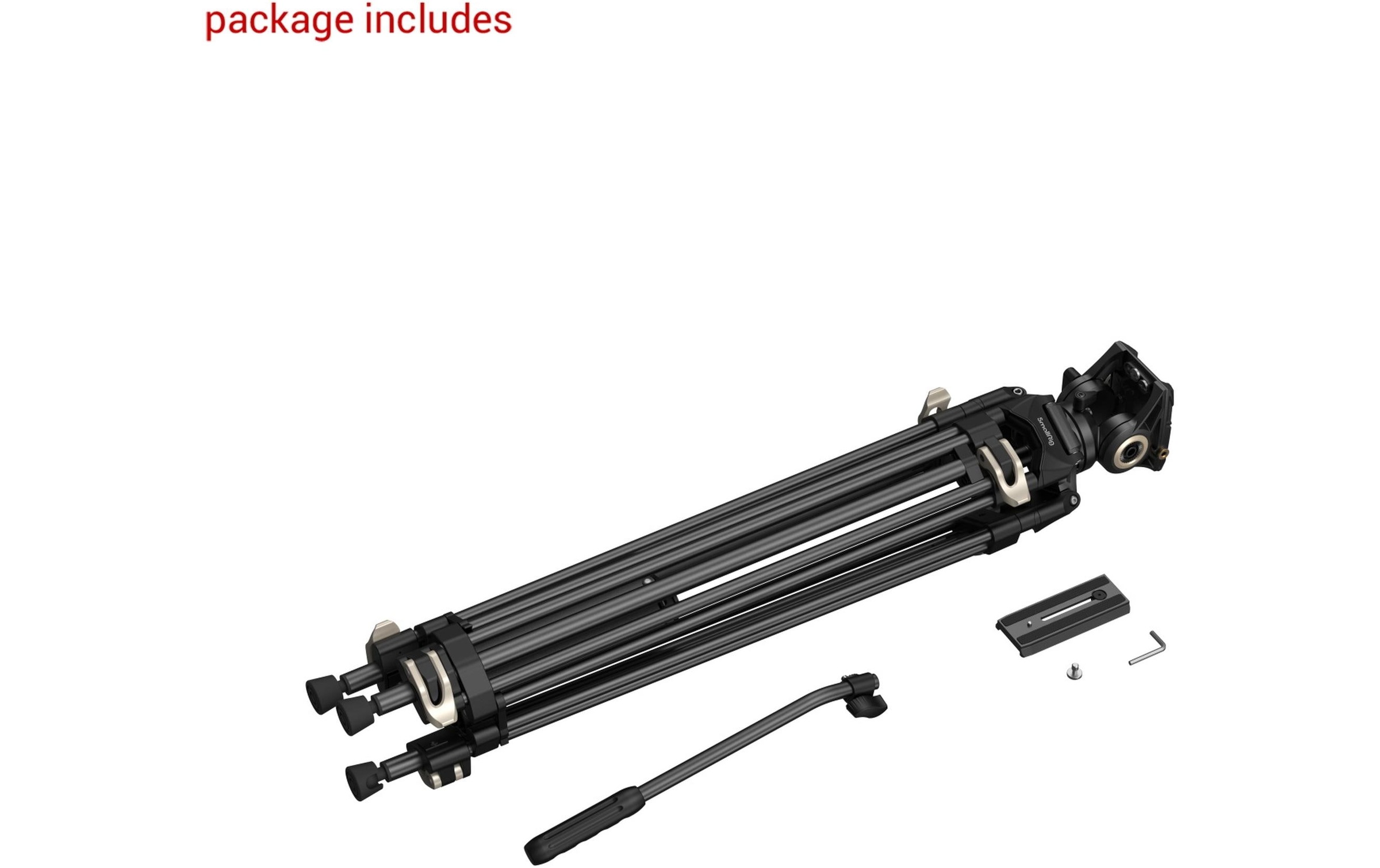 Dreibeinstativ »Smallrig Heavy-Duty Fluid Head AD-01«