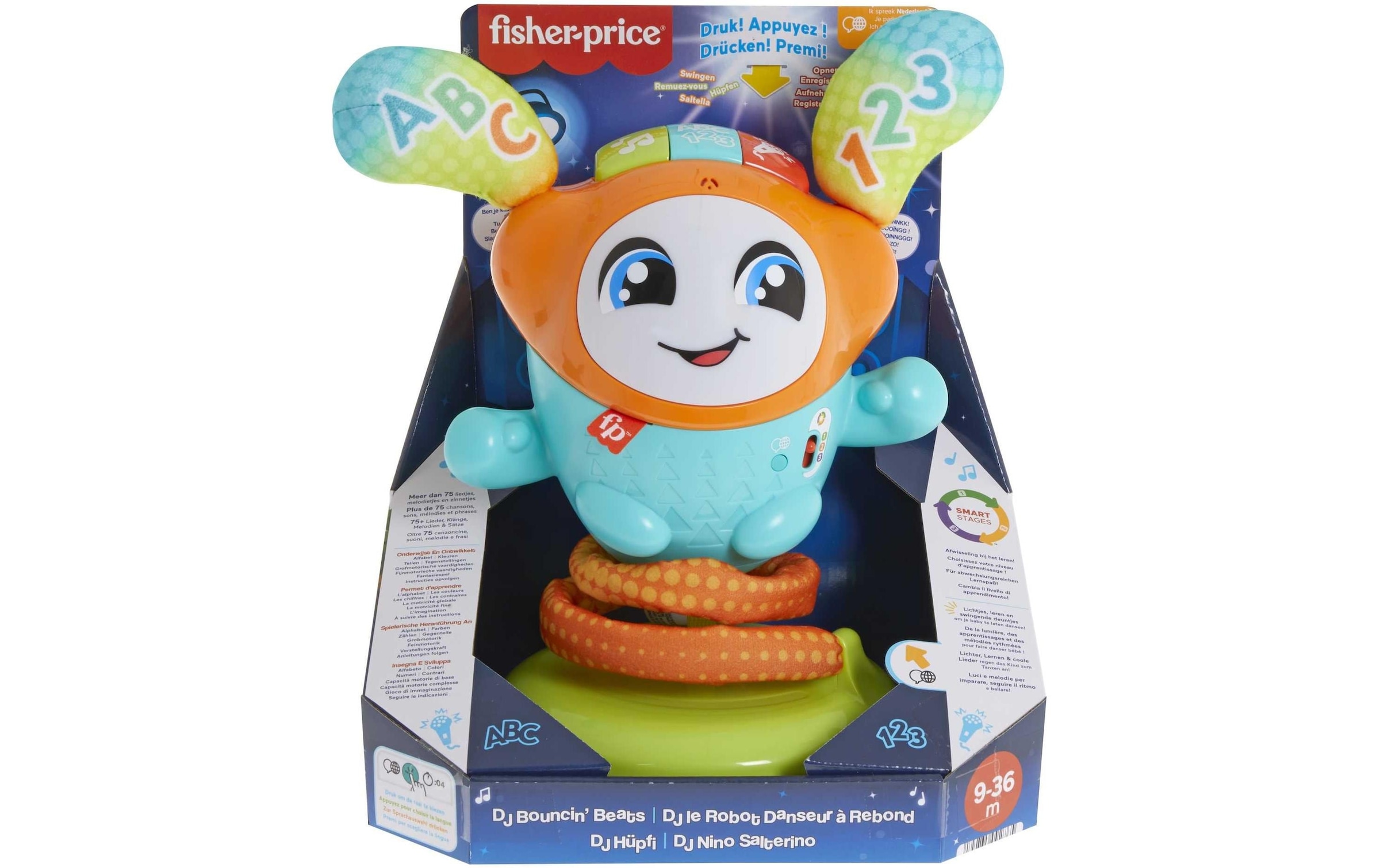 Fisher-Price® Lernspielzeug »DJ Hüpfi (DU, F, D, I, QE)«