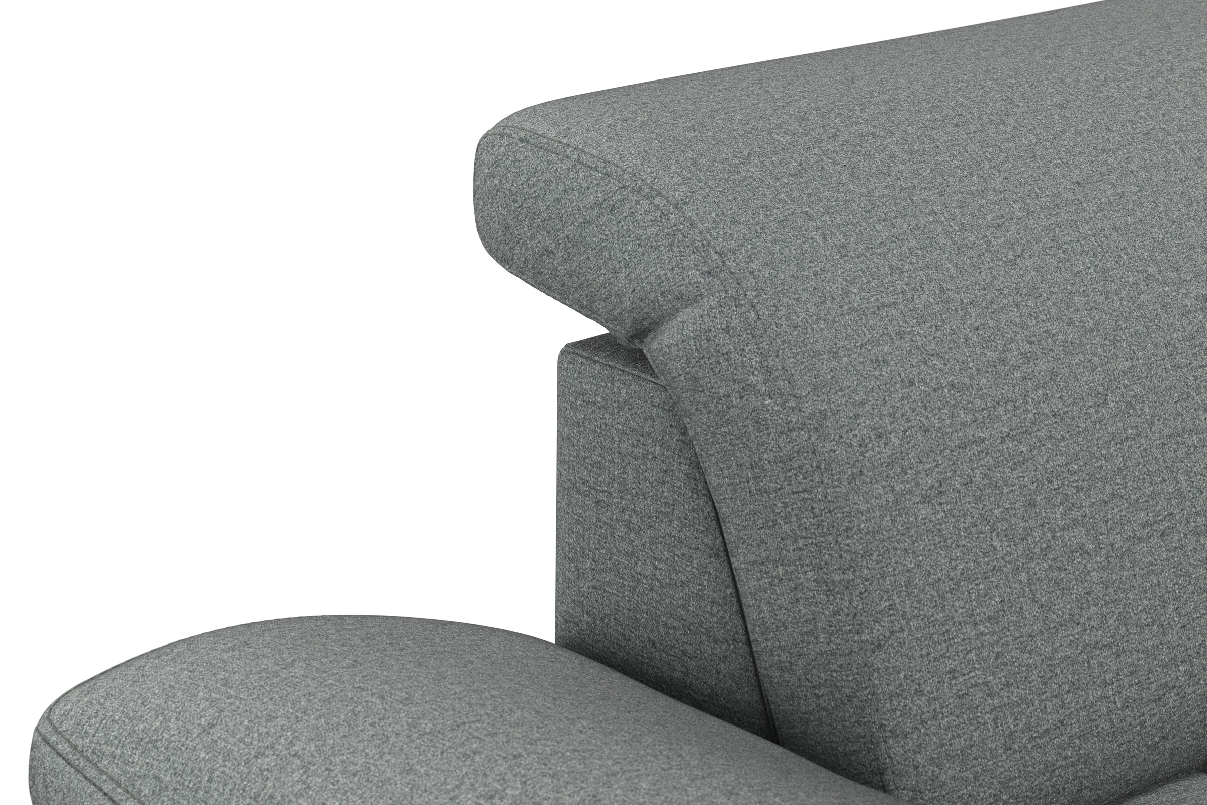 sit&more Ecksofa »Cool L-Form«, wahlweise mit Kopfteilverstellung und Vorziehsitz motorisch